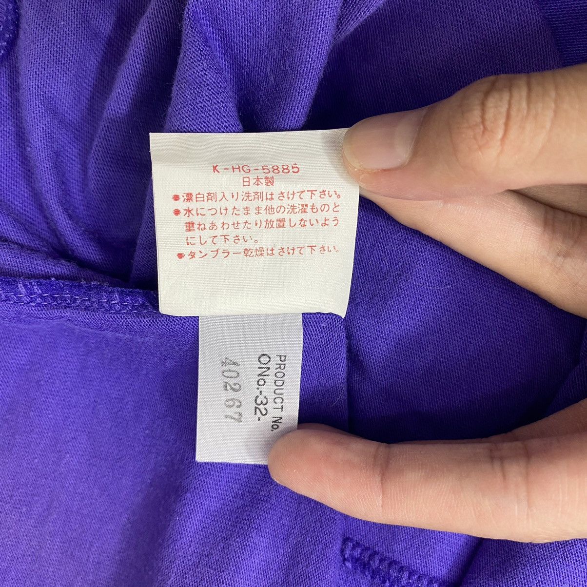 Asics Vintage ASICS M.SUBARU 14 Big Print Purple Long Sleeve Shirt Size US S / EU 44-46 / 1 - 9 Thumbnail