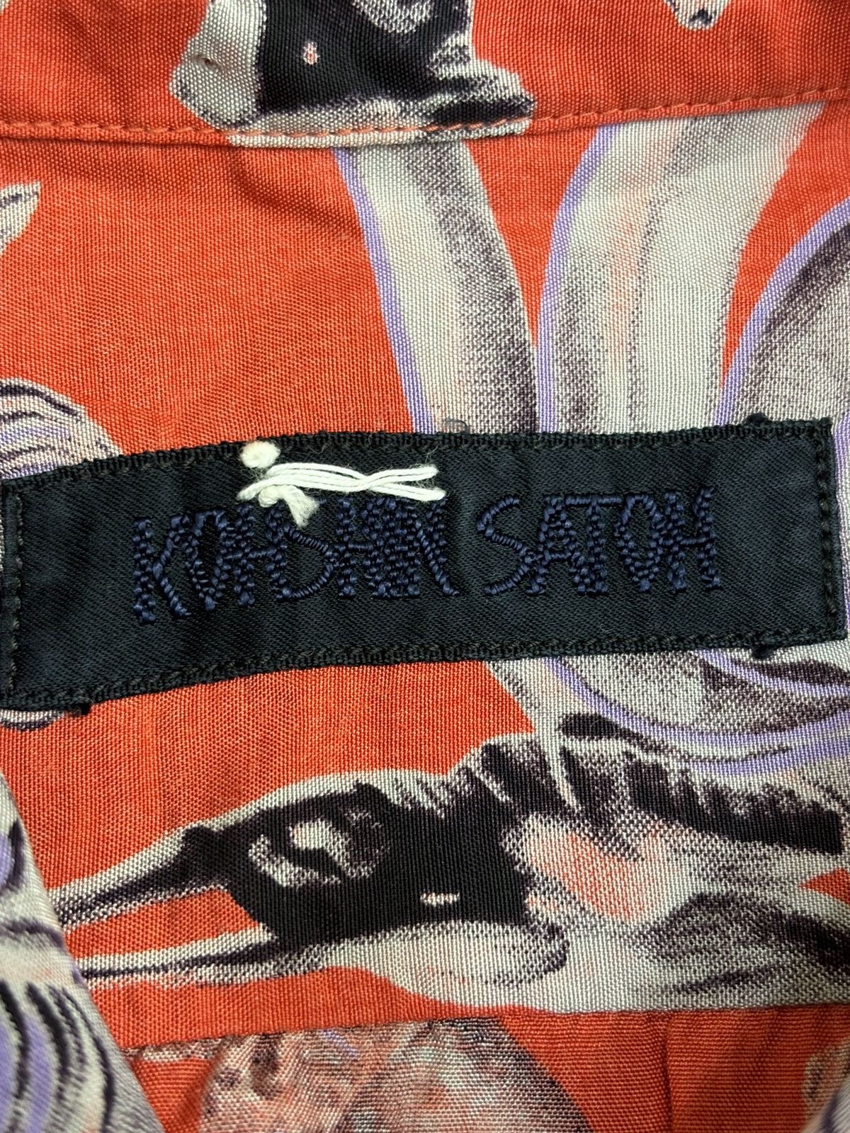 Designer 💥Designer Rayon💥Kohshin Satoh Volaju Rayon Shirt F508 Size US M / EU 48-50 / 2 - 7 Thumbnail