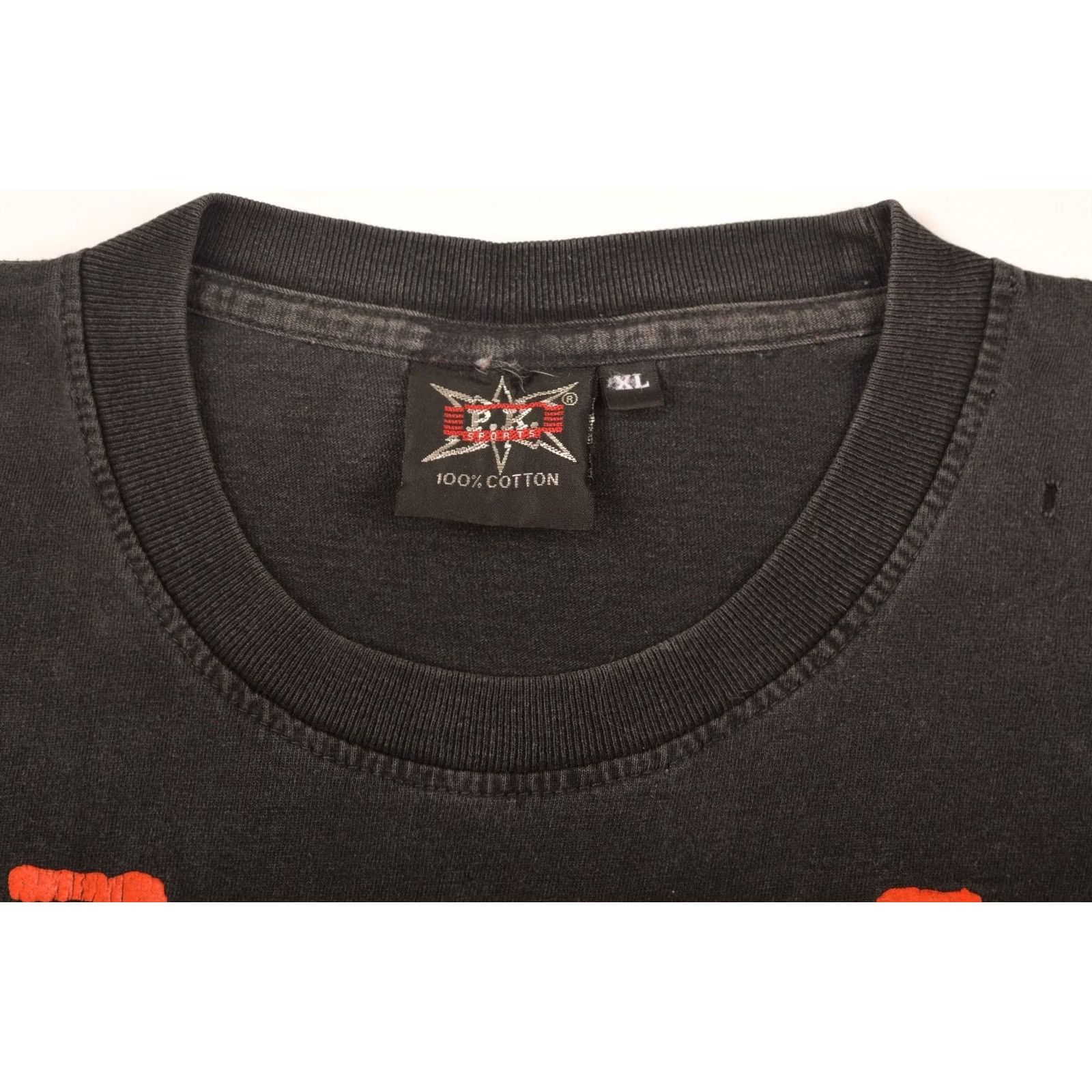 Vintage VINTAGE Distressed PK Sports Slash Ain't Life Grand Rock T-Shirt XL Black Mens Short Sleeve 100% Cotton PK Sports Shirt Size US XL / EU 56 / 4 - 5 Thumbnail