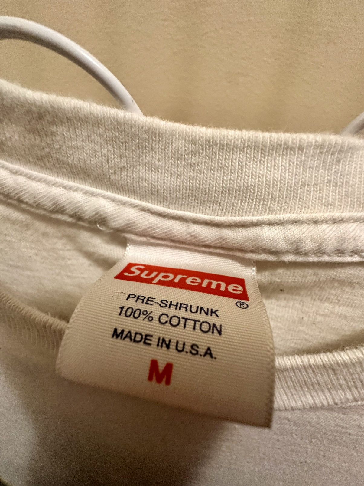 Supreme Supreme Automobili Lamborghini Tee White Size US M / EU 48-50 / 2 - 6 Thumbnail