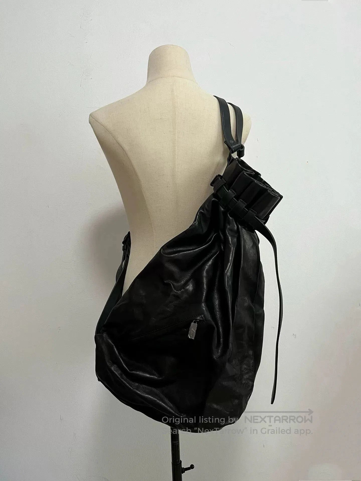 Yohji Yamamoto Yohji Yamamoto 2019SS Horse Leather Crossbody Bag. Size ONE SIZE - 1 Thumbnail