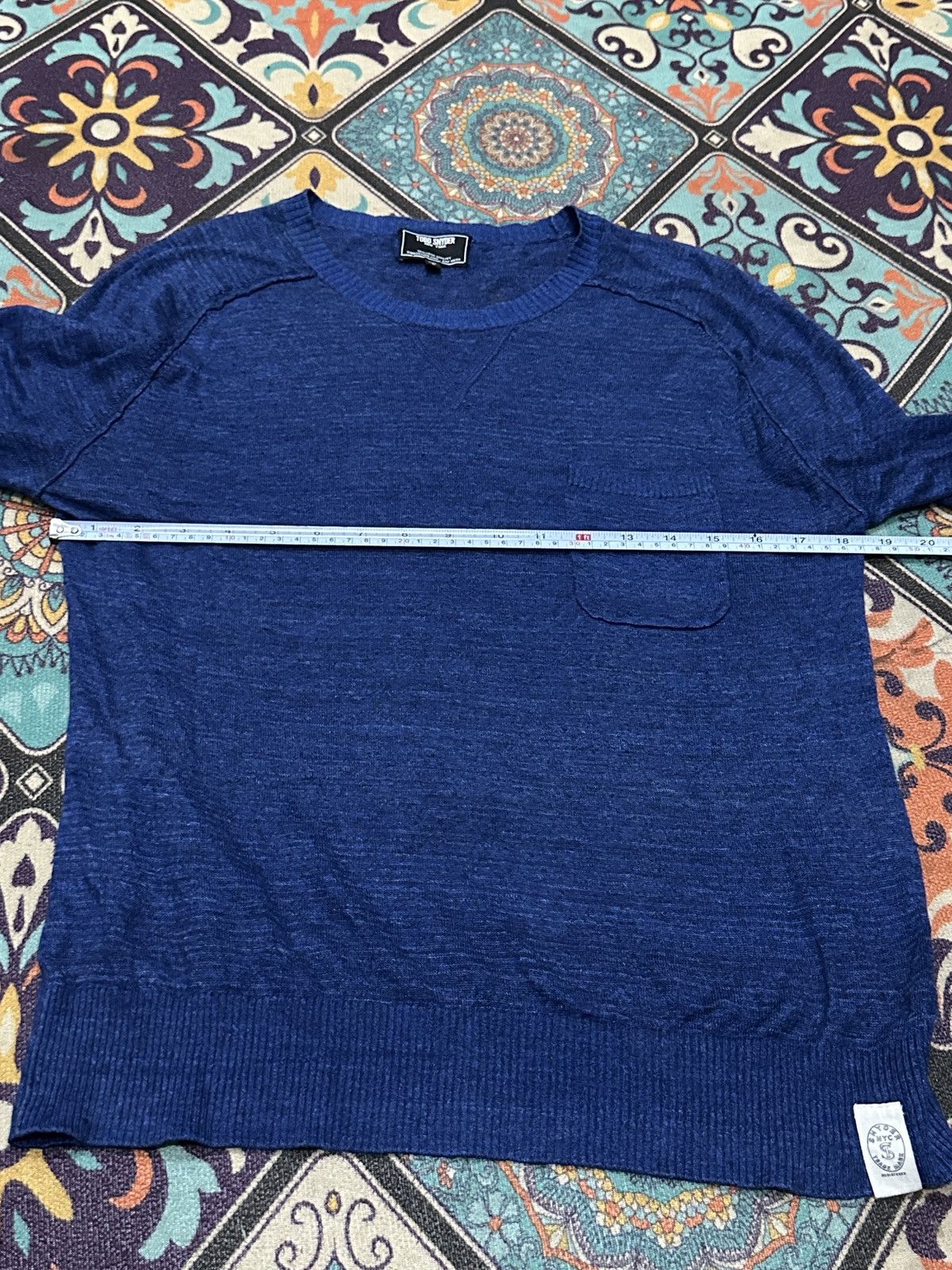 Todd Snyder Todd Synder Single Pocket 100% Hemp Knitted L/S Size US M / EU 48-50 / 2 - 12 Thumbnail