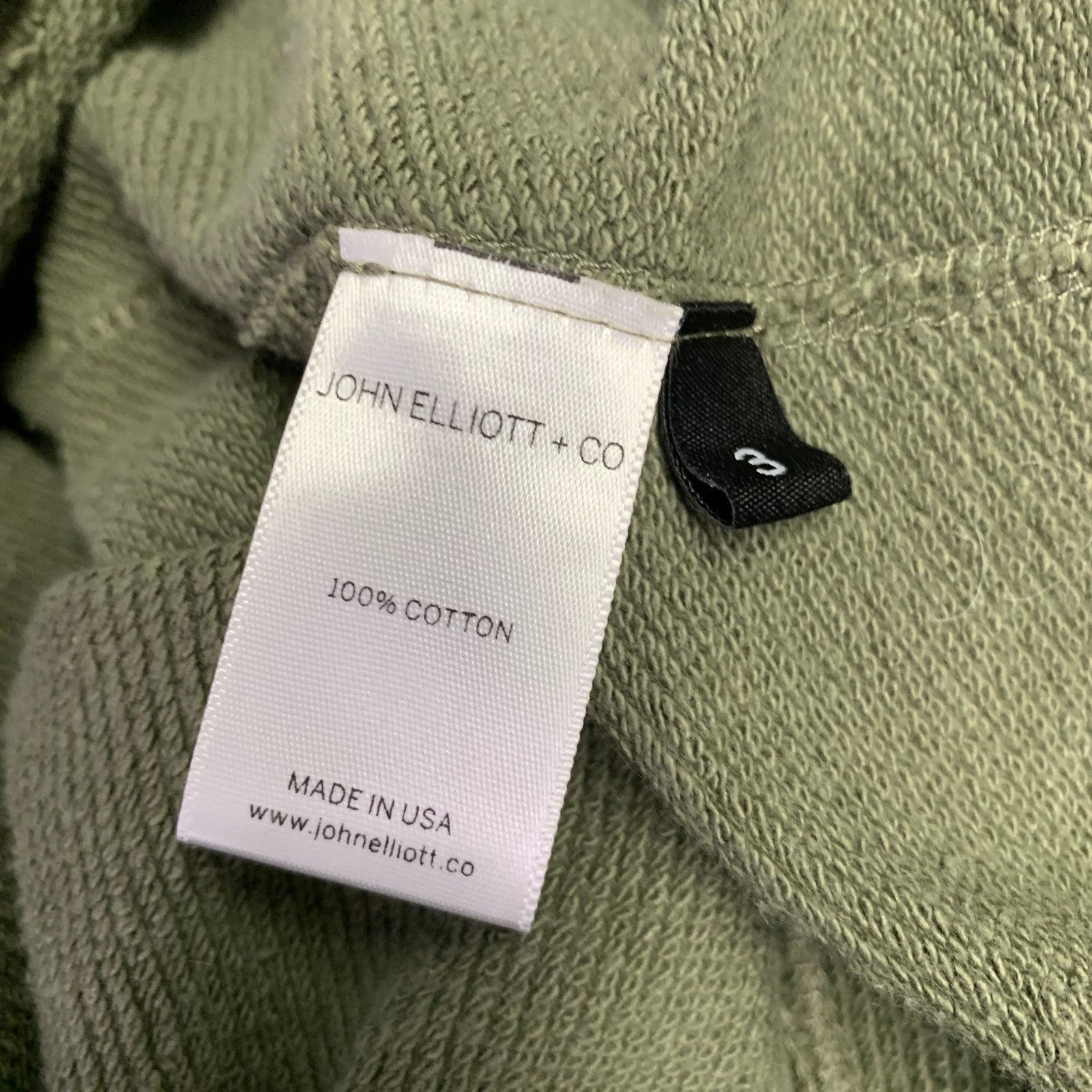 John Elliott JOHN ELLIOTT Size L Green Cotton Crew Neck Sweatshirt Size US L / EU 52-54 / 3 - 5 Thumbnail