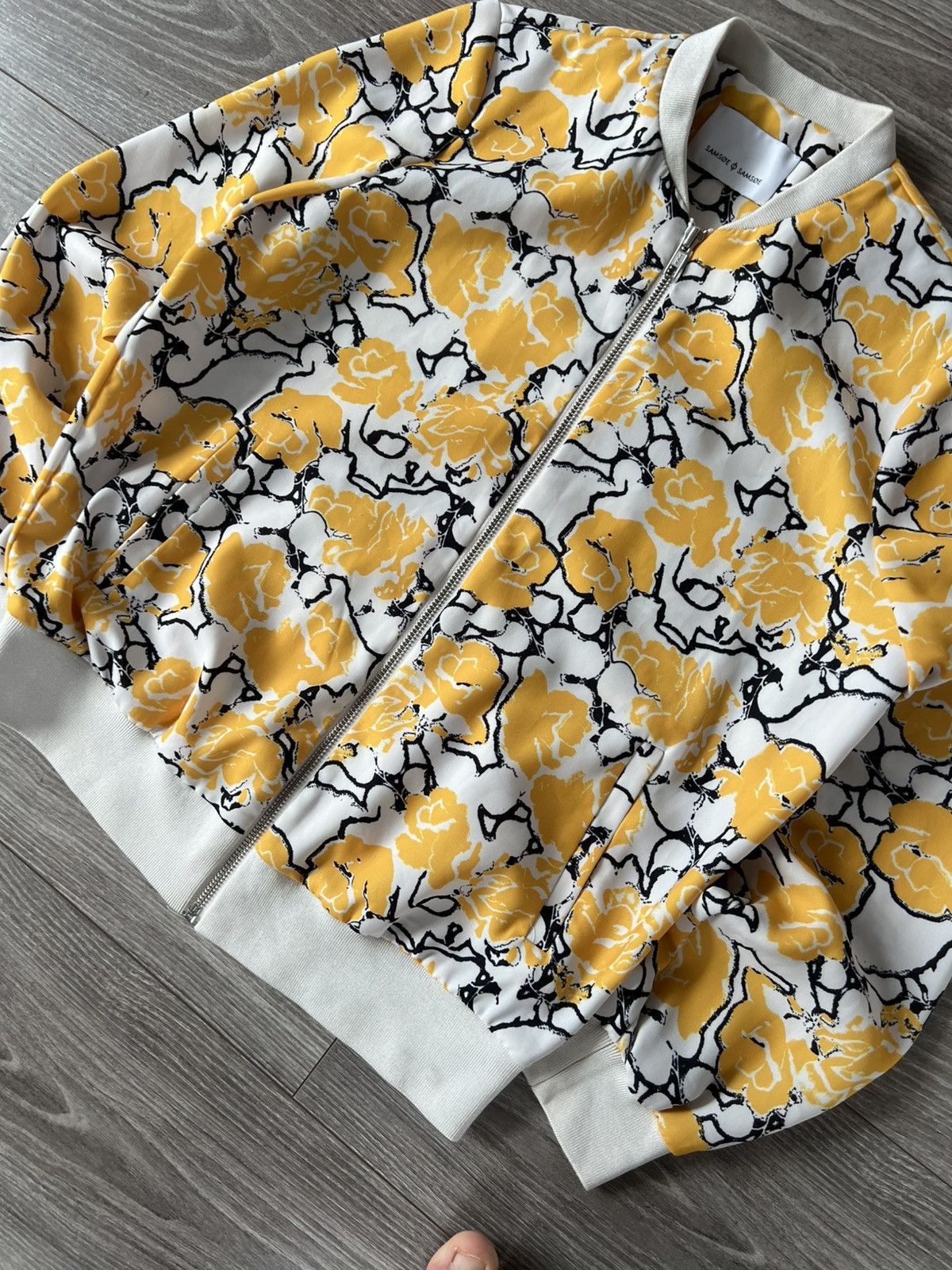 Samsoe Samsoe Samsoe Samsoe Overprinted Lite Weight Ykk Cara Cardigan Size XS / US 0-2 / IT 36-38 - 10 Thumbnail