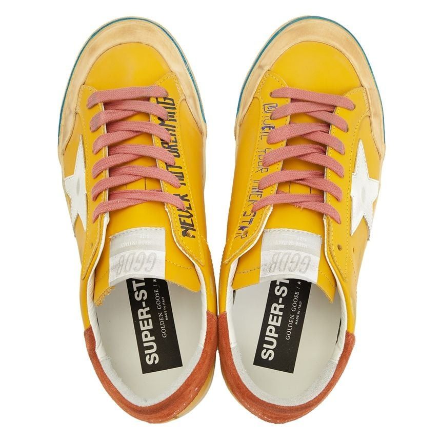 Golden Goose o1w1db10226 Super-Star Sneakers In Multicolor Size US 12 / EU 45 - 4 Thumbnail