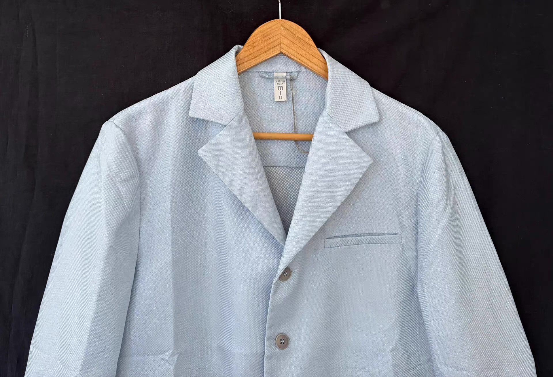 Miu Miu Miu Miu Men's Light Tech Blazer Jacket Ｑ21 Size US M / EU 48-50 / 2 - 8 Thumbnail