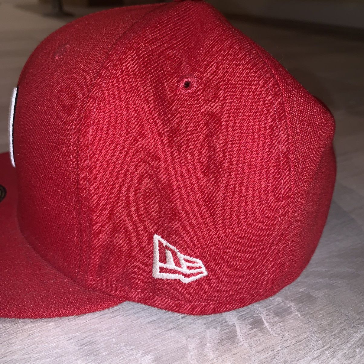 New Era Washington Nationals New Era Fitted Red Hat Size ONE SIZE - 3 Thumbnail
