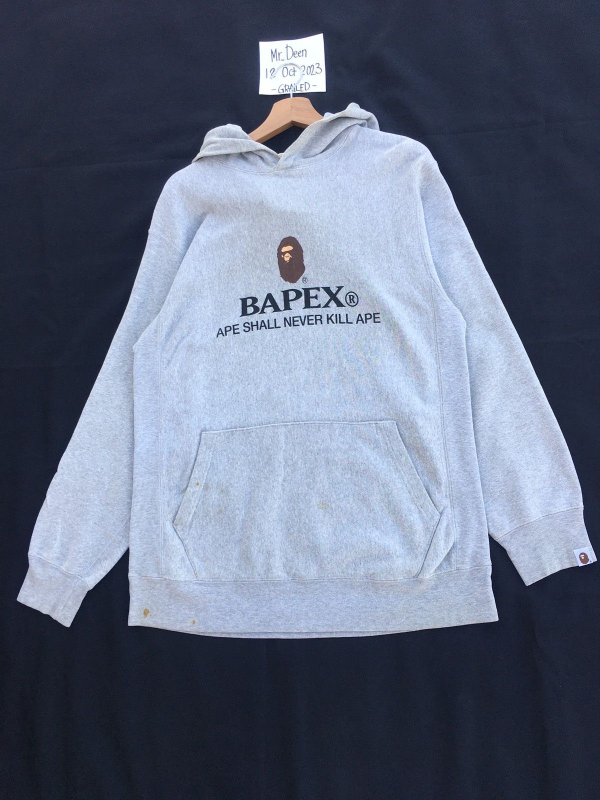Bape Rare Vintage BAPE BAPEX Sweater Hoodie Size US L / EU 52-54 / 3 - 4 Thumbnail