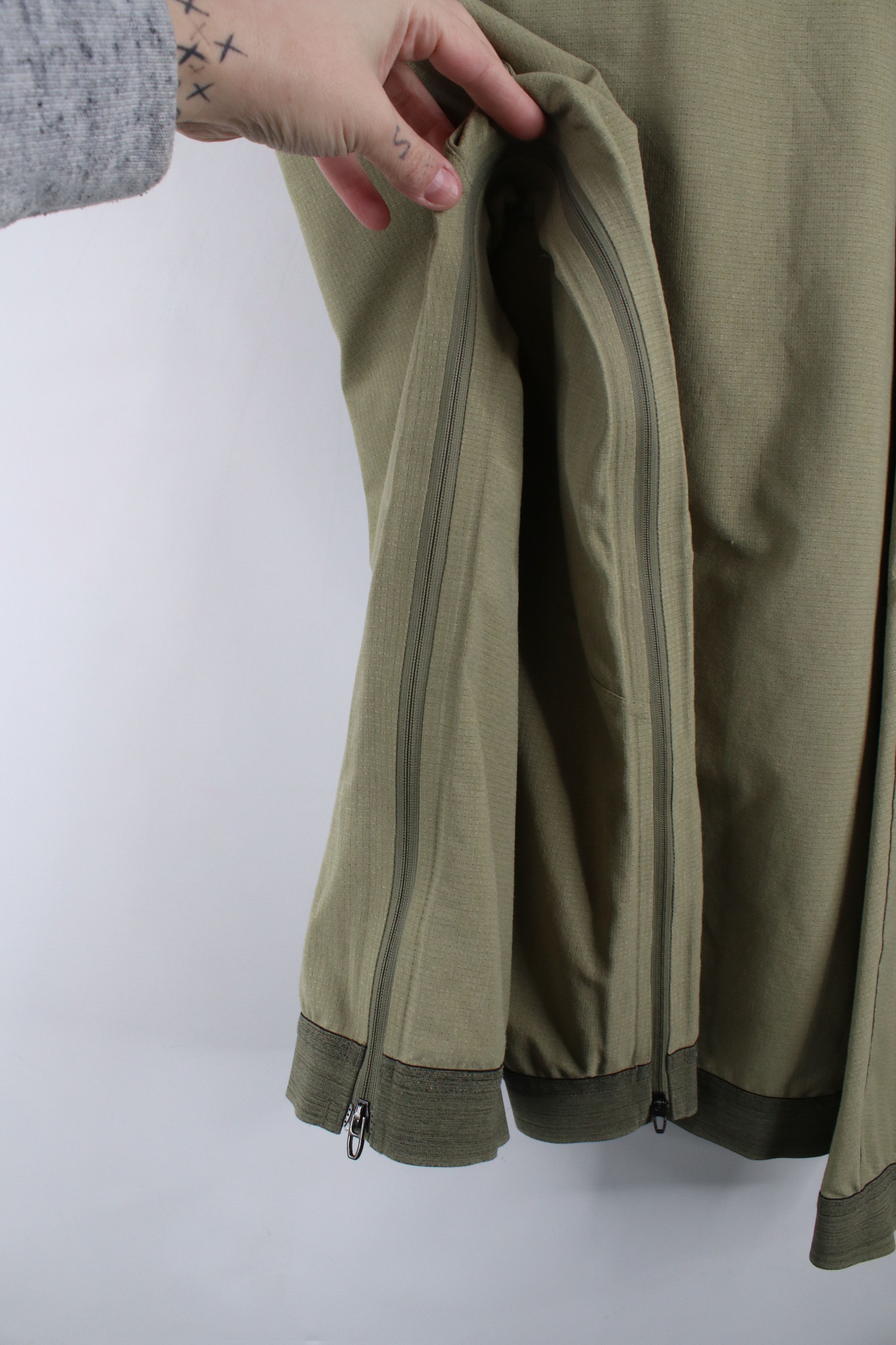 Lululemon × Vintage Lululemon Lab Running Yoga Eurus Pullover Hoodie Light Green Size US L / EU 52-54 / 3 - 5 Thumbnail