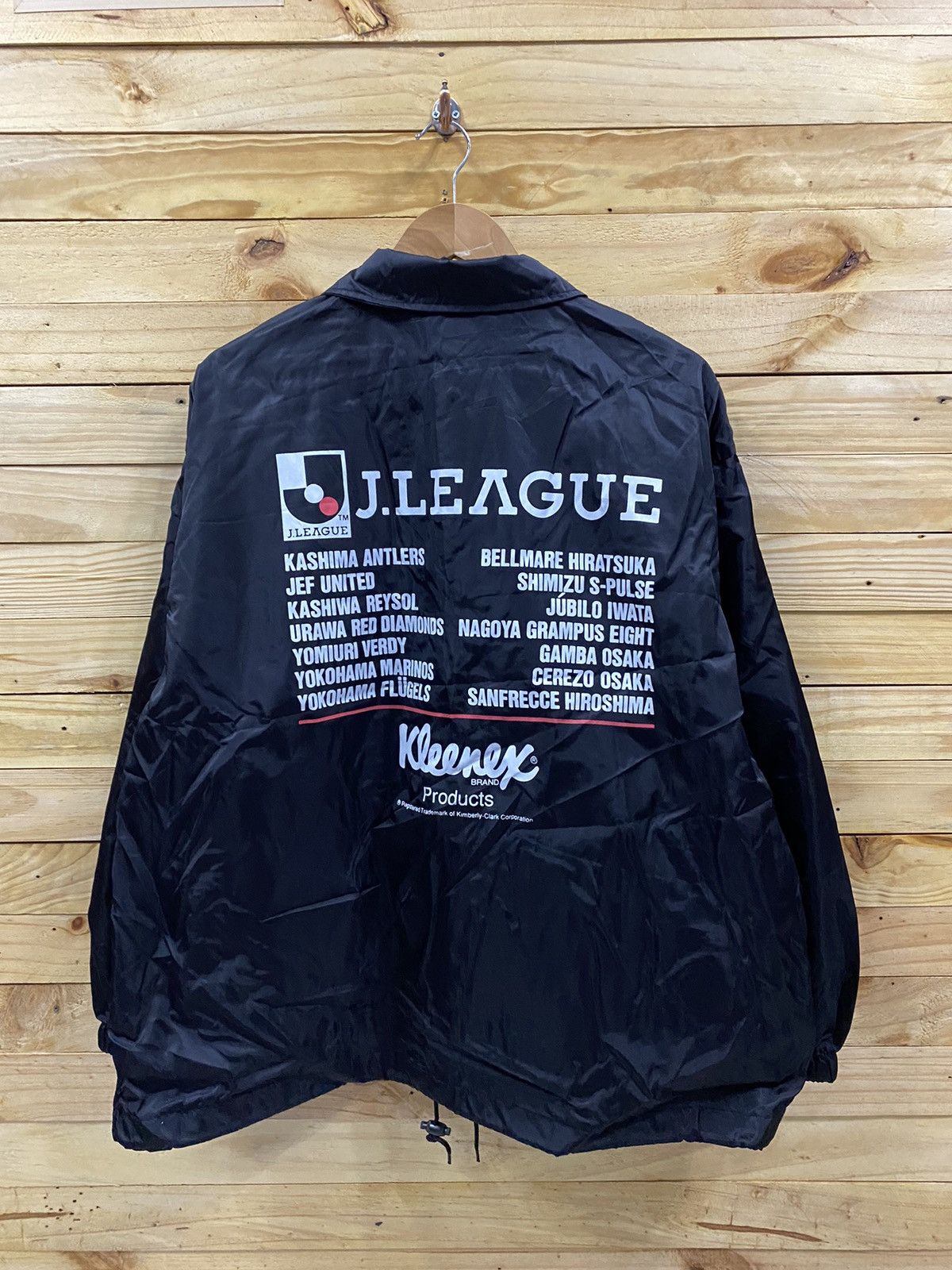 Japanese Brand Vintage J-LEAGUE coach jacket Size US XXL / EU 58 / 5 - 2 Thumbnail