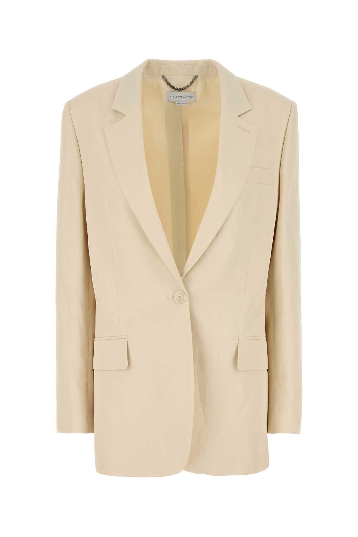 Stella McCartney Ivory Viscose Blend Blazer Size S / US 4 / IT 40 - 1 Thumbnail