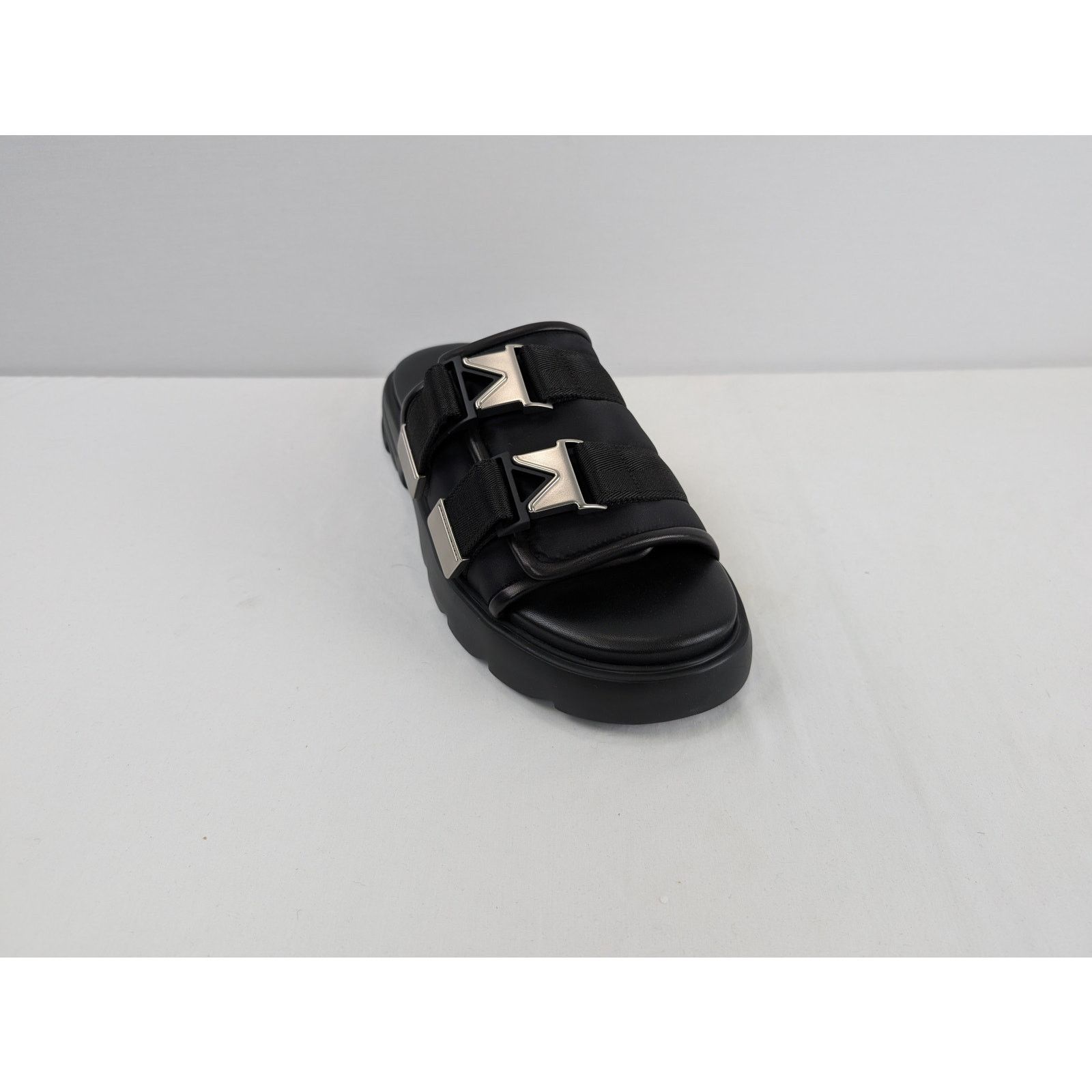 Bottega Veneta o1rshd1 Bomber Flash Sandal Slipper in Black Size US 11 / EU 44 - 3 Thumbnail