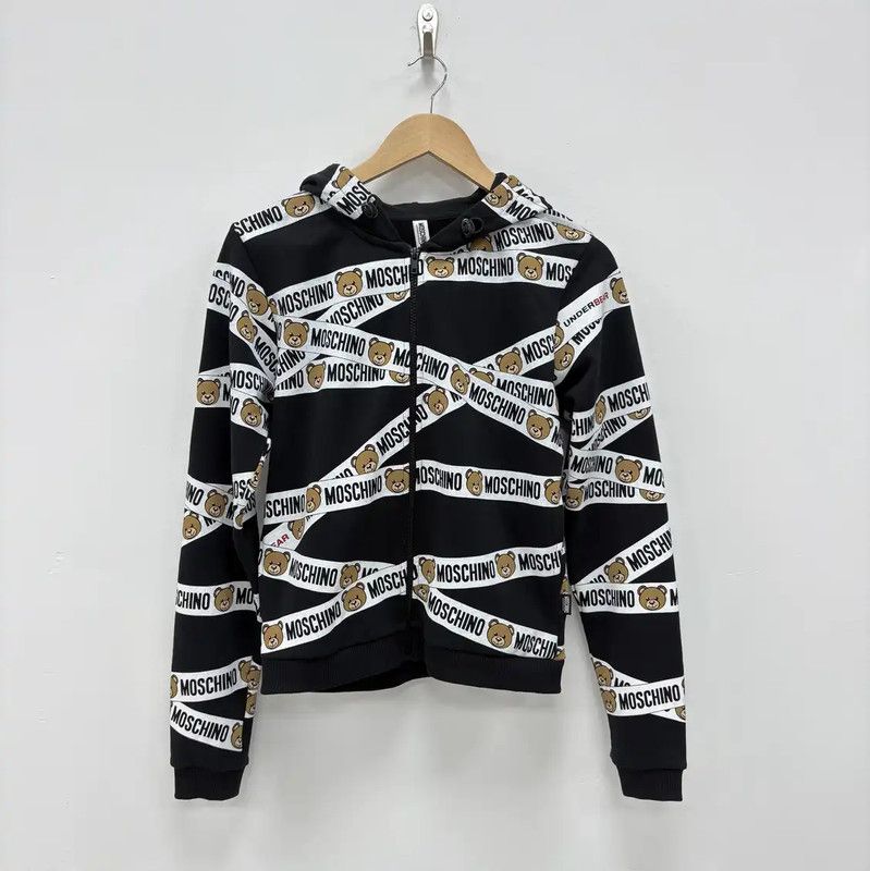 Moschino Moschino Black Cotton Women's Cardigan XS 0089 Size XS / US 0-2 / IT 36-38 - 1 Thumbnail