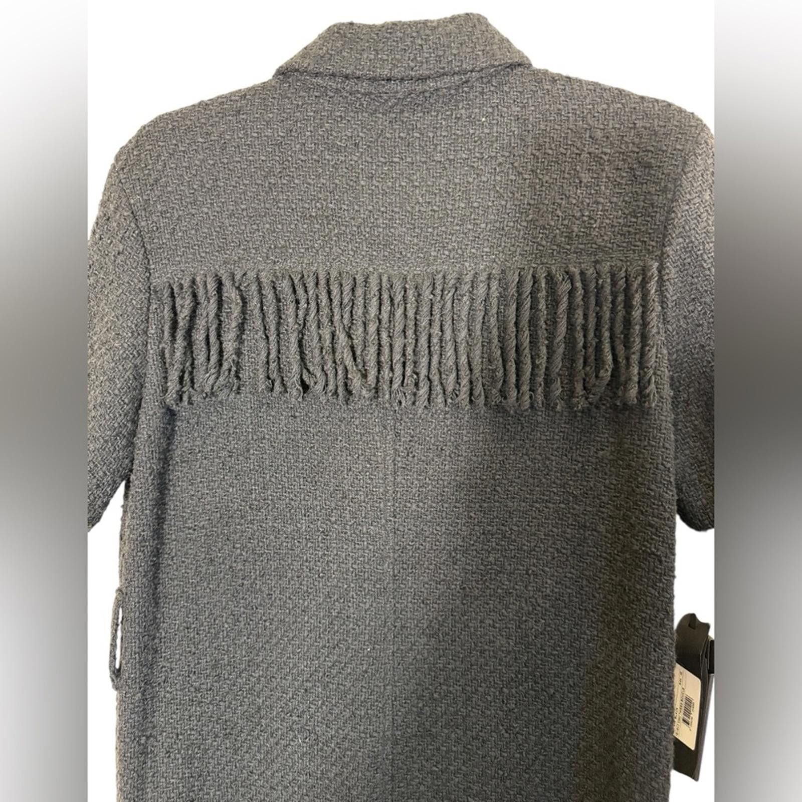 Pinko Pinko Women’s Black Dawson Abito Boucle Dress sz 6 *FLAW* Size M / US 6-8 / IT 42-44 - 7 Thumbnail