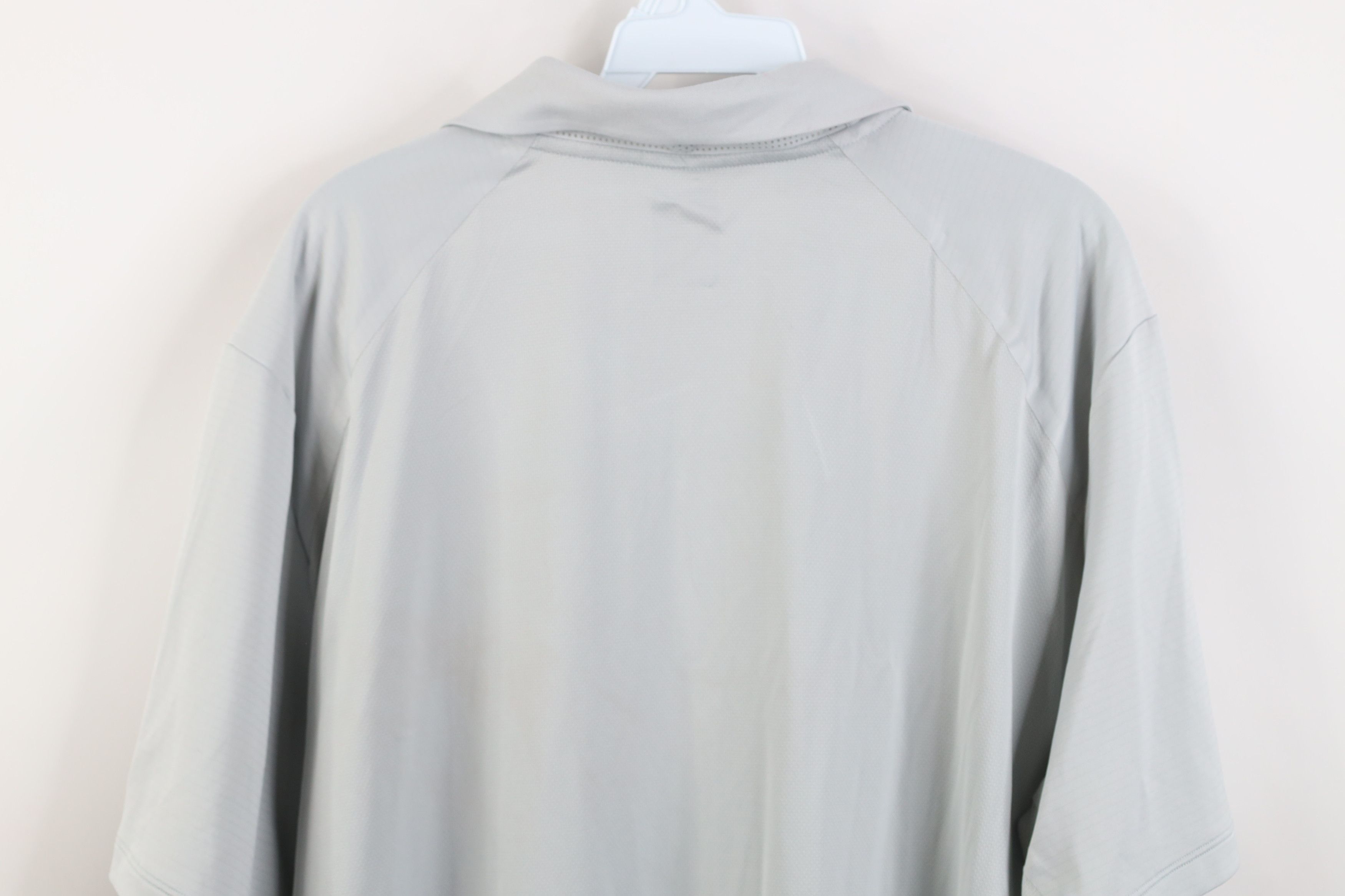 The North Face The North Face Striped Vented Collared Golf Polo Shirt Gray Size US XXL / EU 58 / 5 - 15 Thumbnail