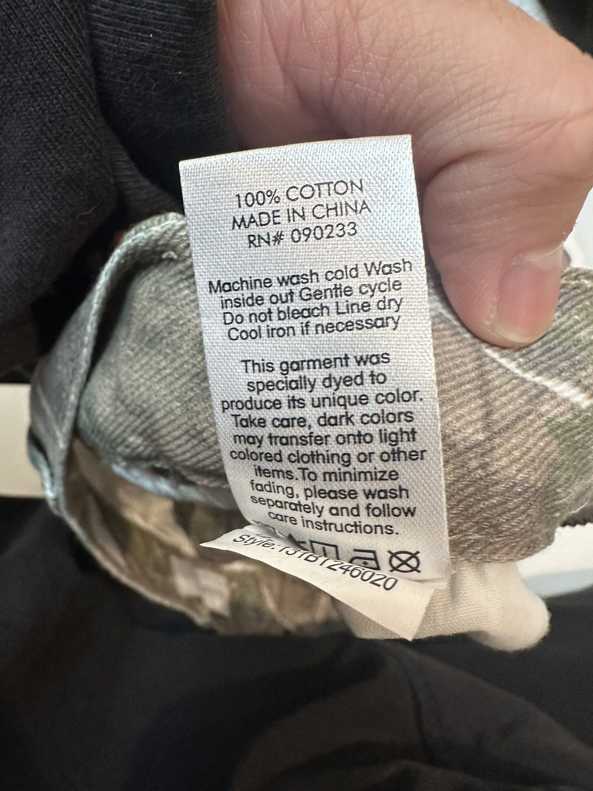 Pacsun × Vintage Camo Denim Size US 29 - 4 Thumbnail