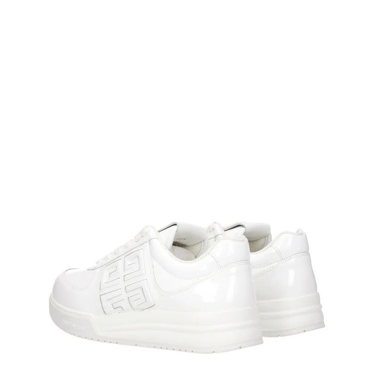 Givenchy ob1o1e1124 Patent Leather Sneakers in White Size US 5.5 / IT 35.5 - 4 Thumbnail