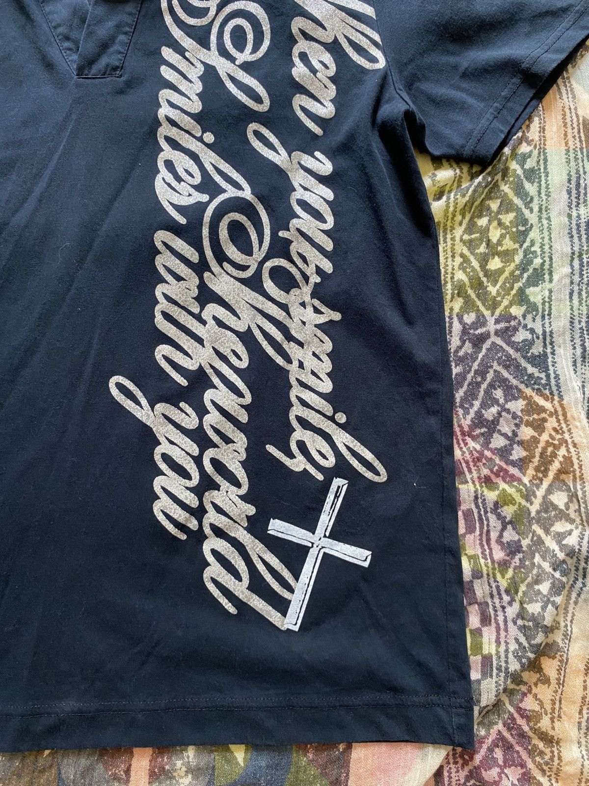 20471120 × Beauty Beast × Japanese Brand Vintage sorridere glitter poem tshirt Size US M / EU 48-50 / 2 - 4 Thumbnail