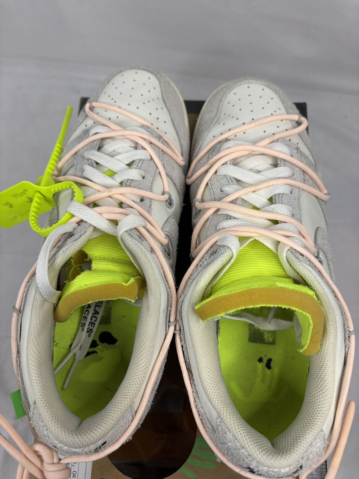 Nike × Off-White Size 9 - Off-White x Nike Dunk Low Lot 12 of 50 - OG ALL Size US 9 / EU 42 - 6 Thumbnail