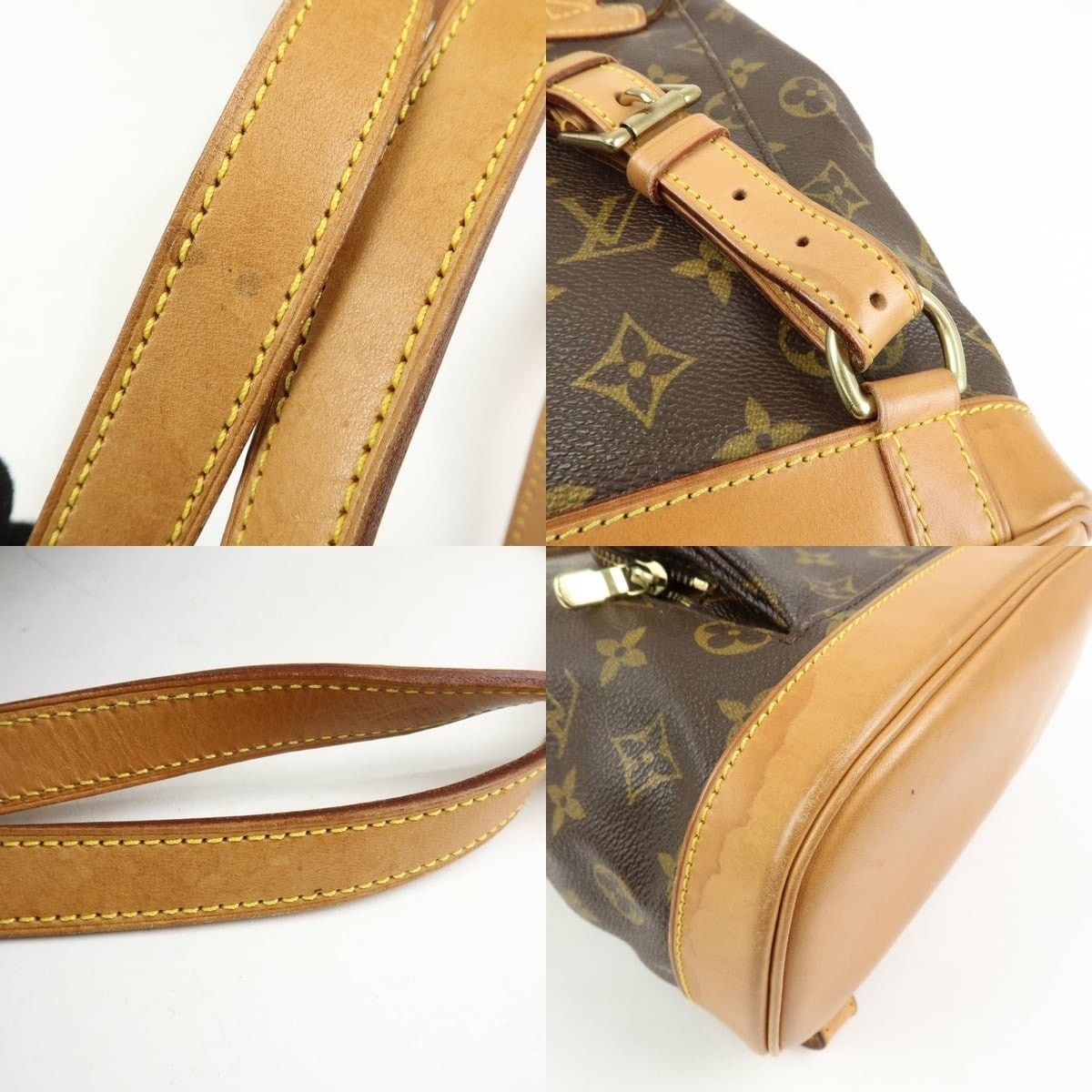 Louis Vuitton Louis Vuitton Monogram Montsouris MM Backpack Size ONE SIZE - 4 Thumbnail
