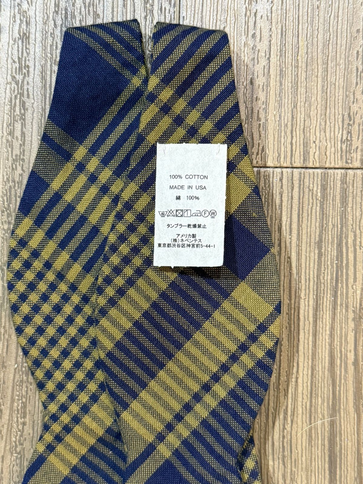 Engineered Garments Engineered Garments Butterfly Bow Tie Plaid [NEW] Size ONE SIZE - 4 Thumbnail