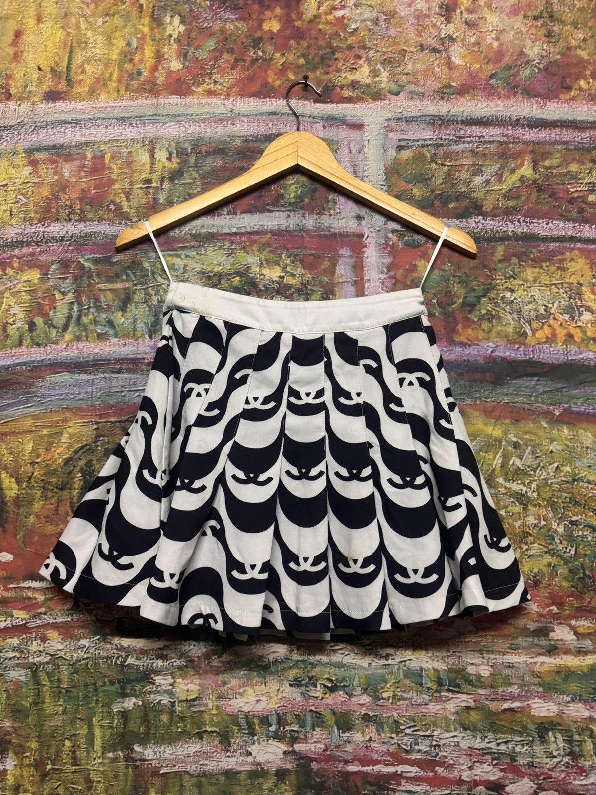 Chanel Chanel Mini Skirt Saiz M Size 26" / US 2 / IT 38 - 7 Thumbnail