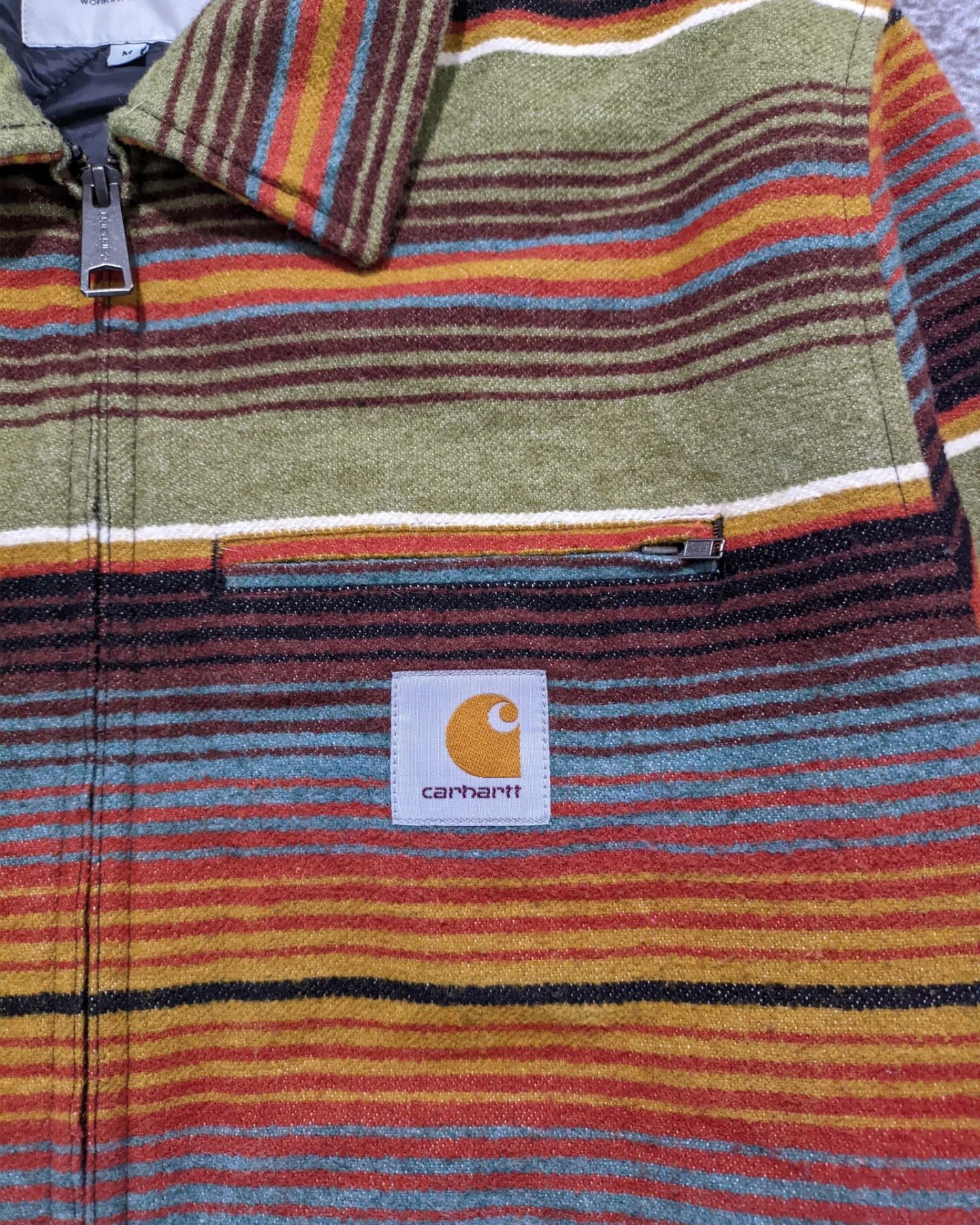 Carhartt Wip × Vintage CARHARTT WIP DETROIT TUSCON JACKET Size US M / EU 48-50 / 2 - 9 Thumbnail