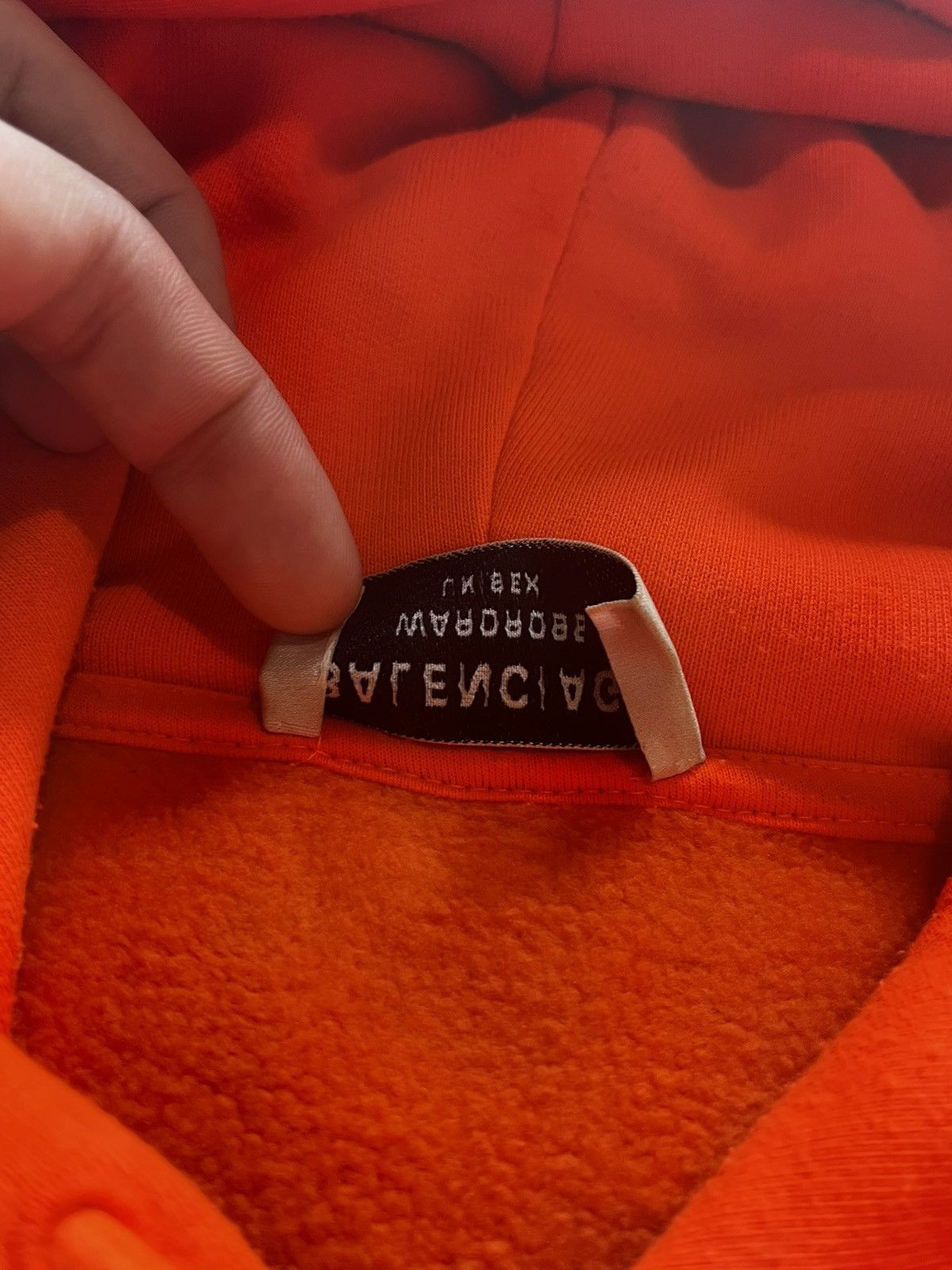 Balenciaga Balenciaga Hoodie Orange Size US S / EU 44-46 / 1 - 10 Thumbnail