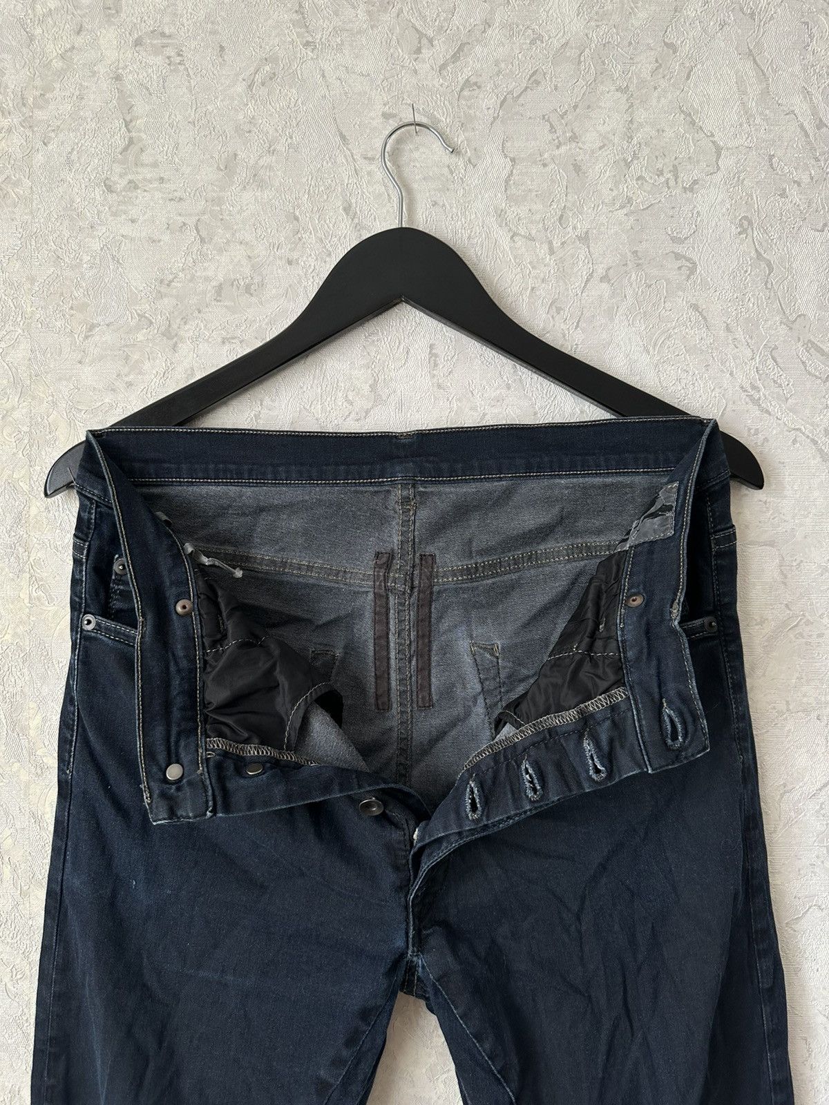Rick Owens Drkshdw Rick Owens DRKSHDW Hard Blue Detroit Denim Jeans Size US 32 / EU 48 - 6 Thumbnail