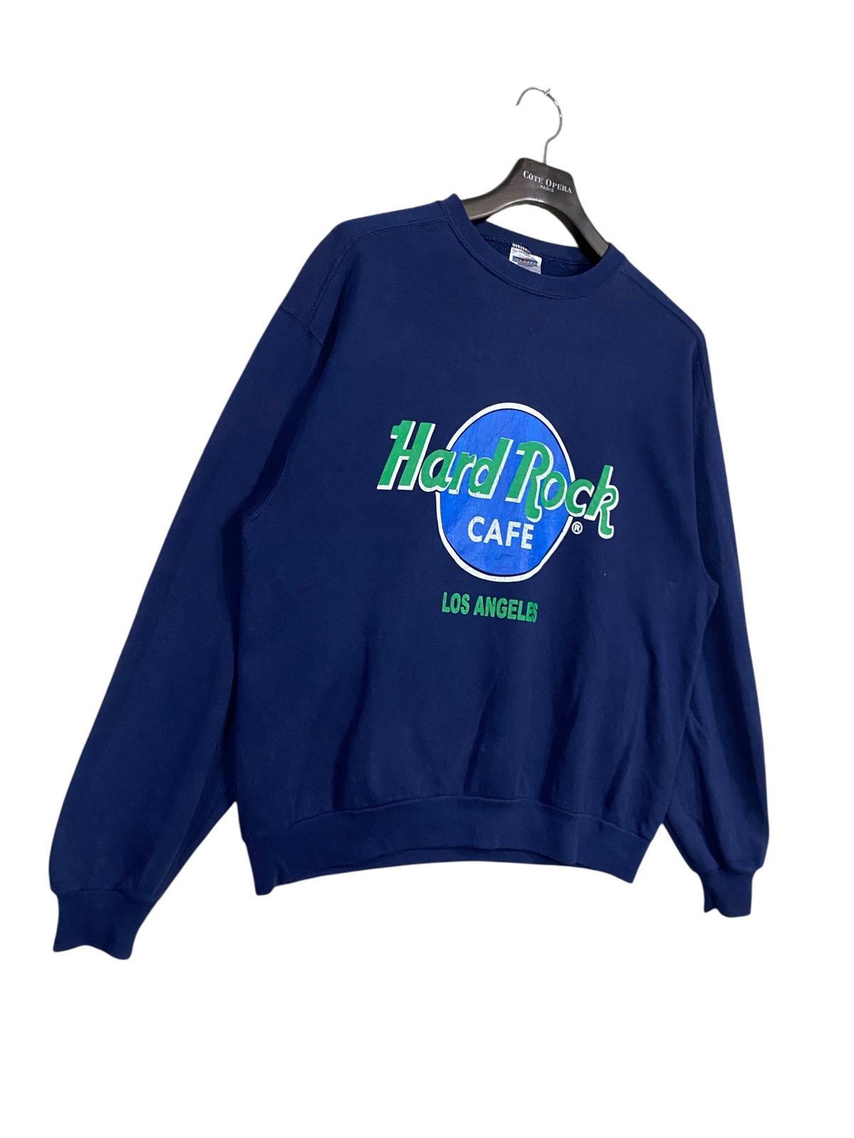 Hard Rock Cafe Vintage 90s hard rock cafe los angeles sweatshirt crewneck Size US L / EU 52-54 / 3 - 3 Thumbnail