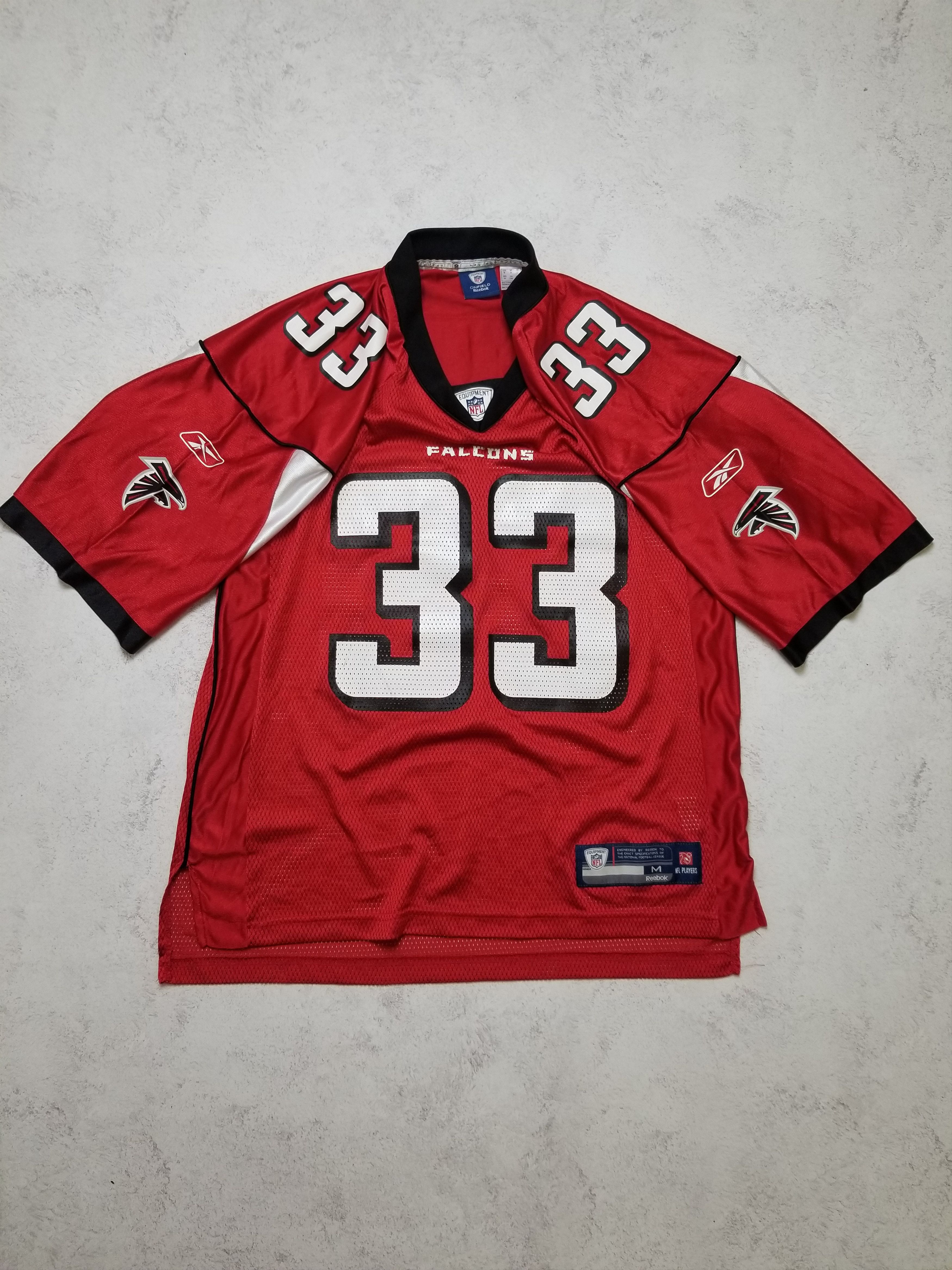 Reebok Atlanta Falcons #33 Turner Reebok Red Edition NFL Jersey Size US M / EU 48-50 / 2 - 2 Thumbnail