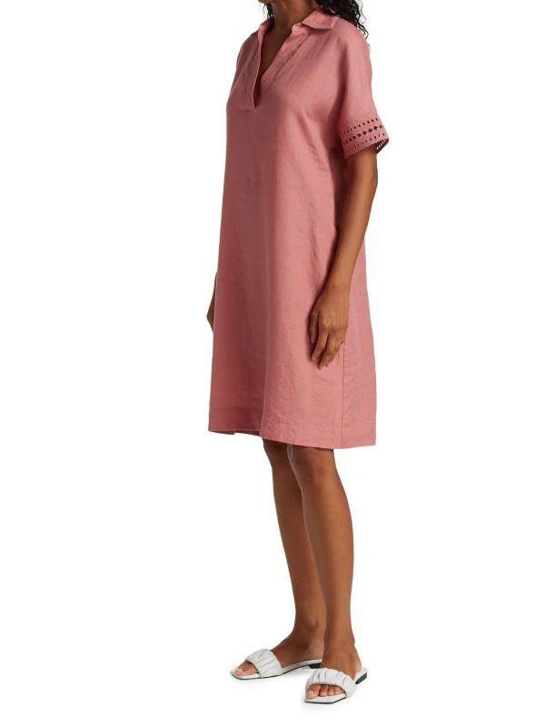 Loro Piana o1y1025 Mini Dress in Antique Rose Size M / US 6-8 / IT 42-44 - 3 Thumbnail
