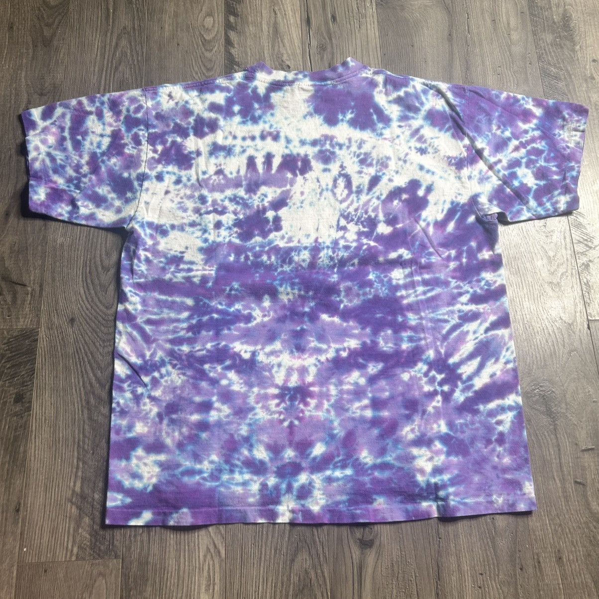 Jimi Hendrix Vintage 90s jimi hendrix tie dye band tee shirt Size US XL / EU 56 / 4 - 2 Thumbnail