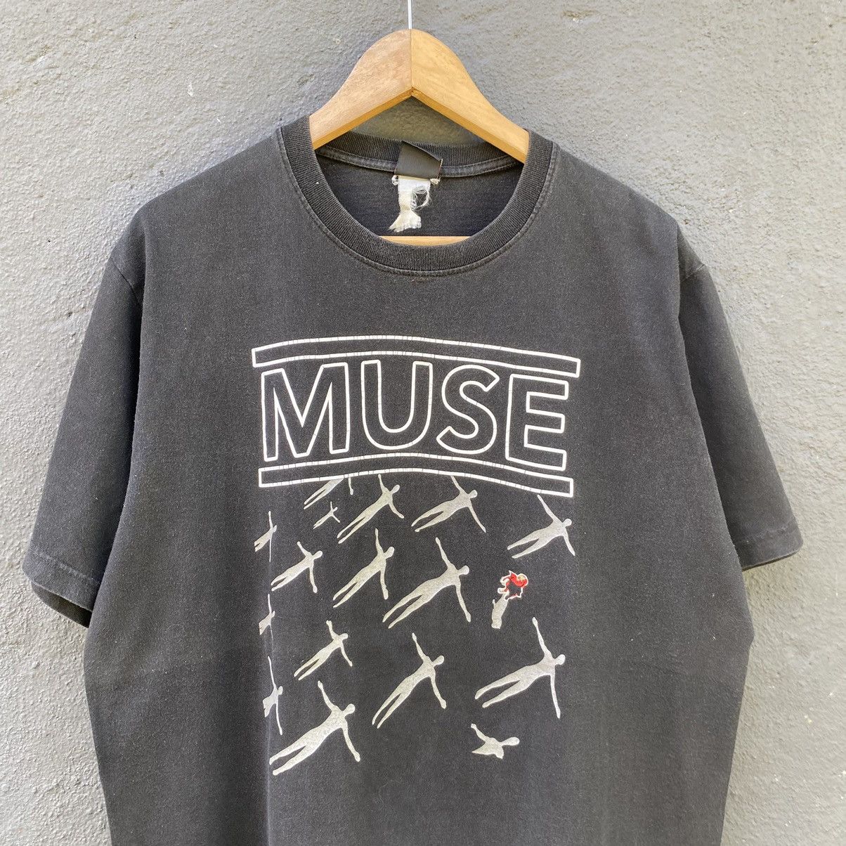 Band Tees Thrashed Faded Vintage Y2K Muse Band Promo Boot ERD GRUNGE T Size US L / EU 52-54 / 3 - 2 Thumbnail