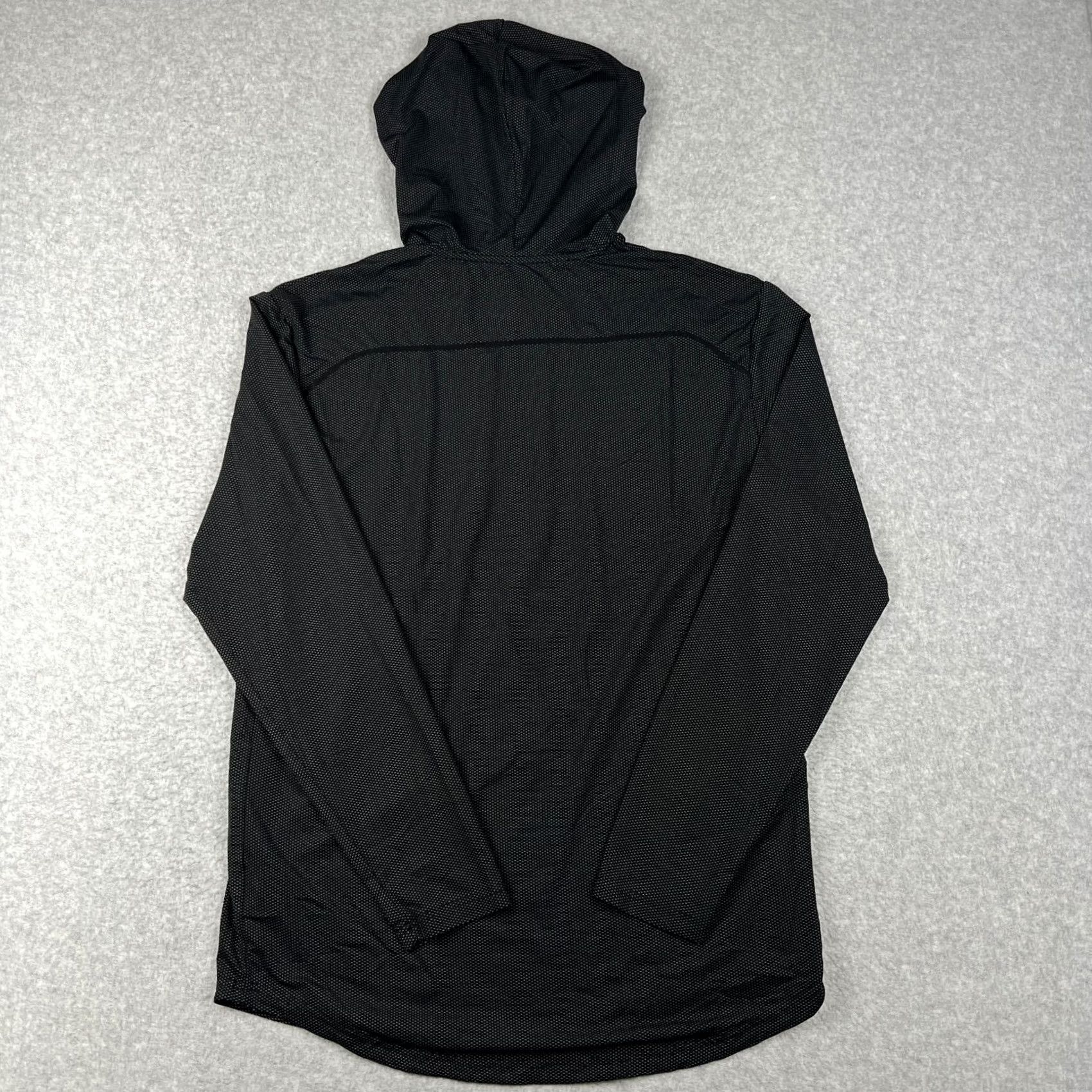Asics BYLT Premium Basics Hoodie Mens Medium Black Stretch Performance Sweatshirt Size US M / EU 48-50 / 2 - 2 Thumbnail