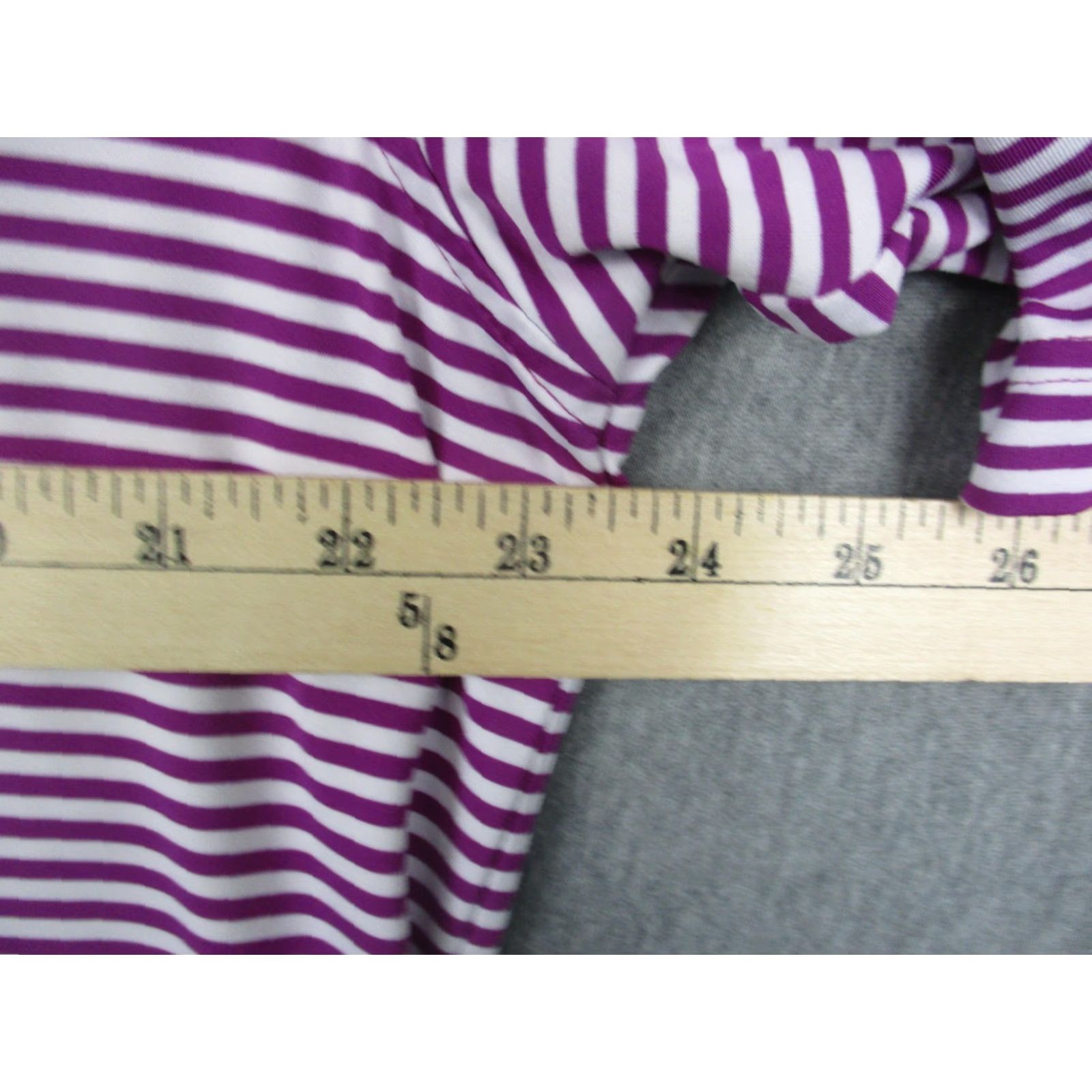 Peter Millar Peter Millar Polo Shirt Mens Large Purple Striped Summer Comfort Linville Golf Size US L / EU 52-54 / 3 - 6 Thumbnail