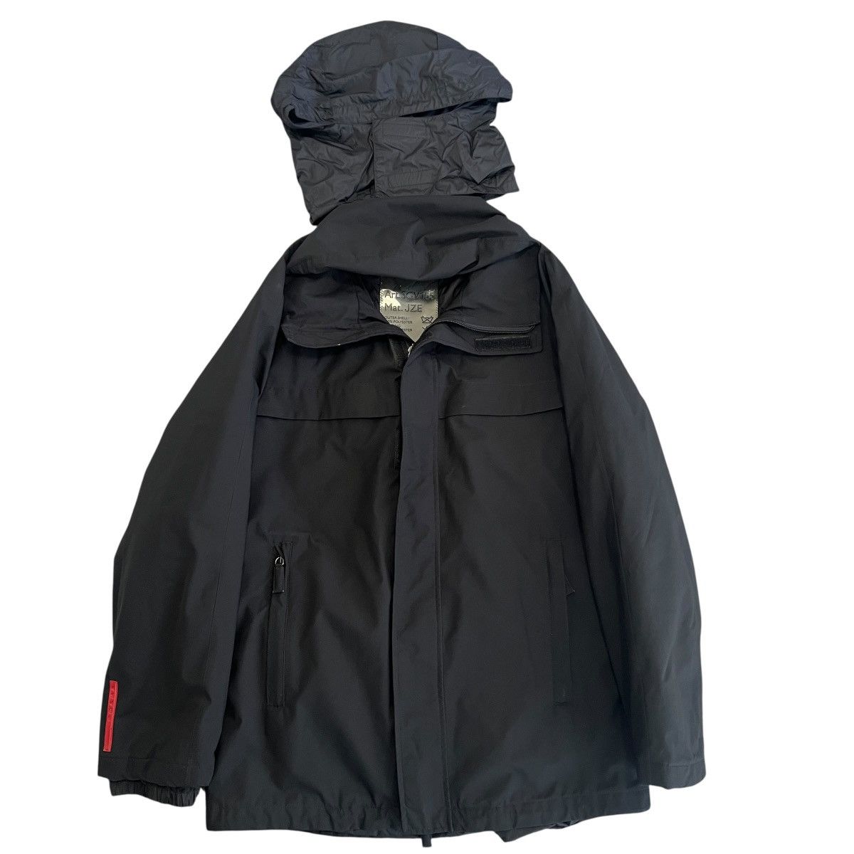 Prada PRADA GORE-TEX Nylon Padded Hooded Jacket 46 Size US M / EU 48-50 / 2 - 2 Thumbnail