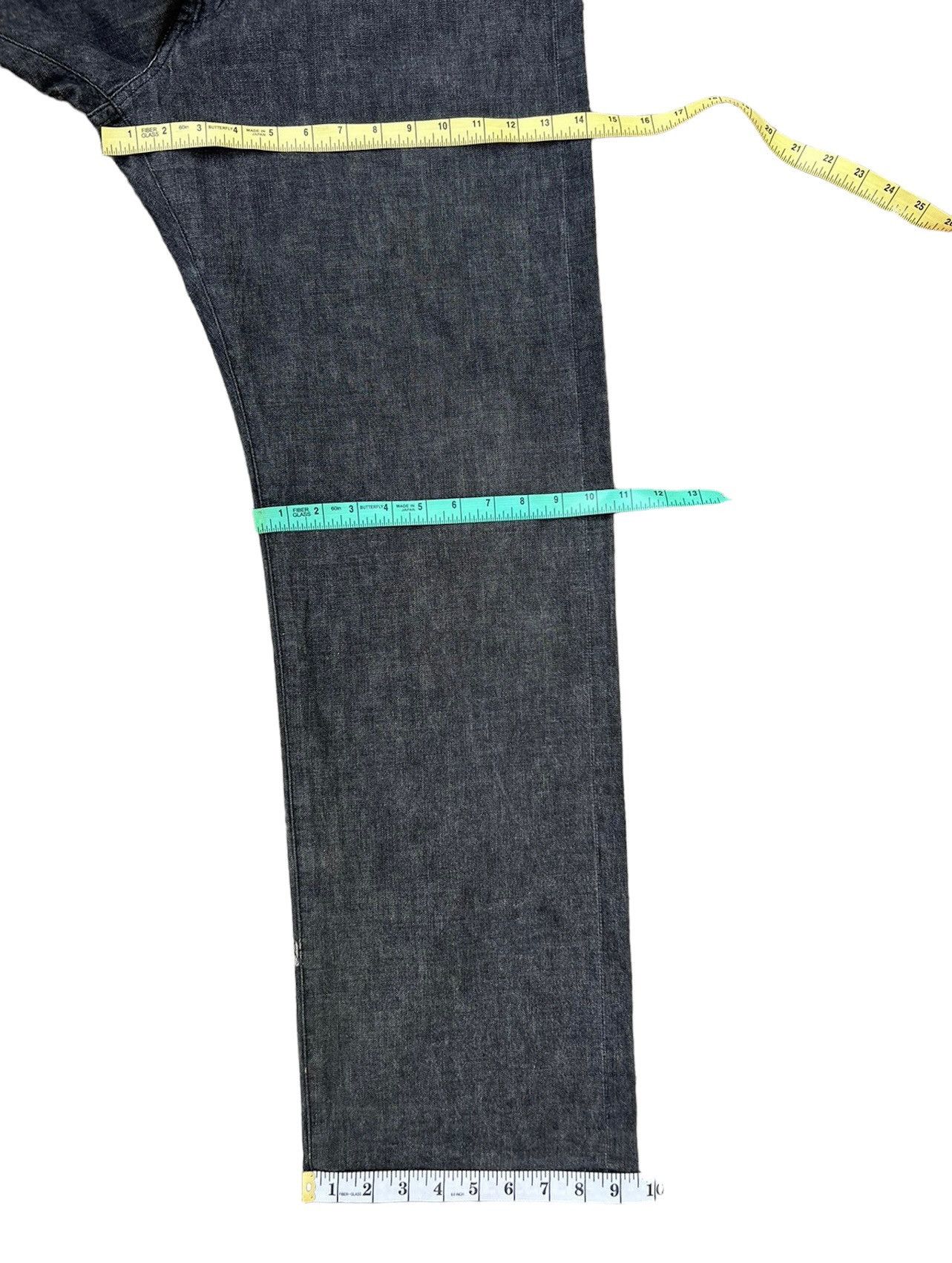 Electric Cottage VTG 2002 Summer Electric Cottage Light Denim Selvedge Jeans Size US 36 / EU 52 - 4 Thumbnail