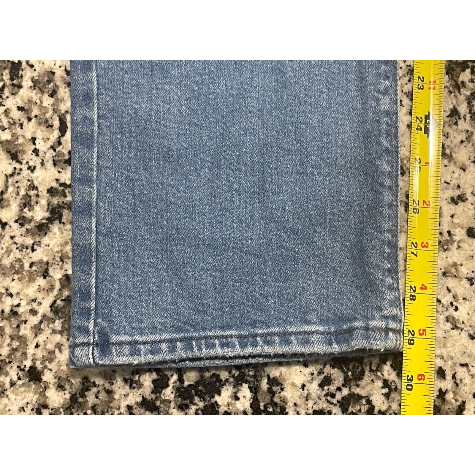 Mott & Bow Mott & Bow Jeans Slim Fit Ludlow Straight Stretch Blue 37x29 5-Pocket Denim Belt Loops Zipper Button Men Regular Size US 37 - 3 Thumbnail