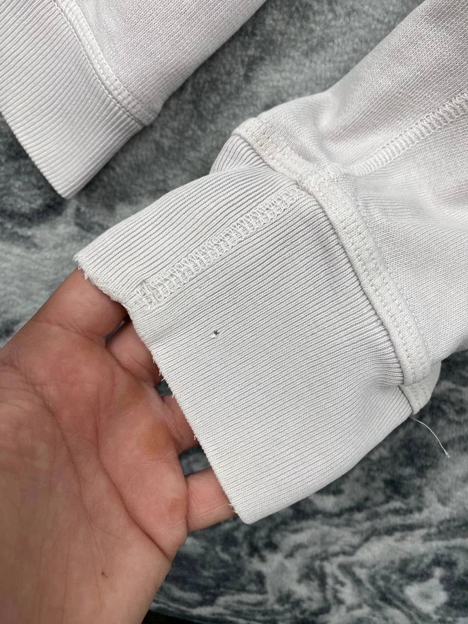Stone Island Vintage Stone Island Zip Hoodie Men Size XL White Size US XL / EU 56 / 4 - 24 Thumbnail