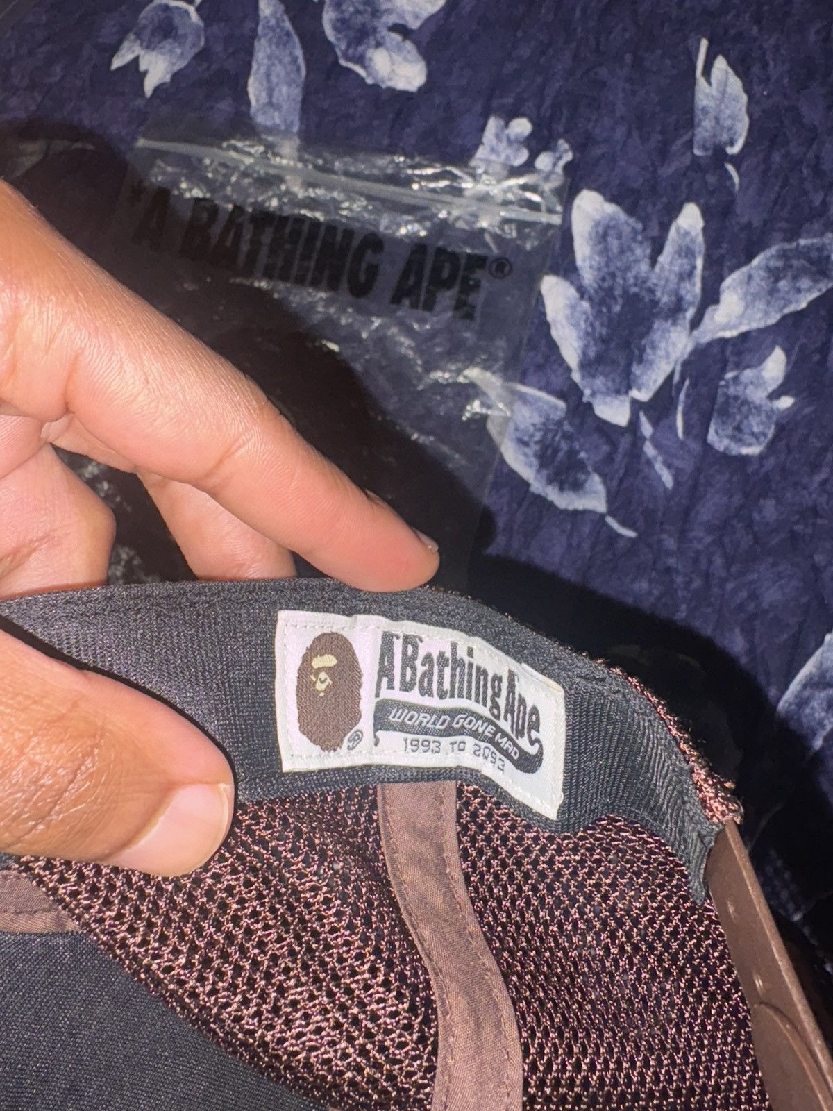 Bape Bape trucker hat Size ONE SIZE - 3 Thumbnail
