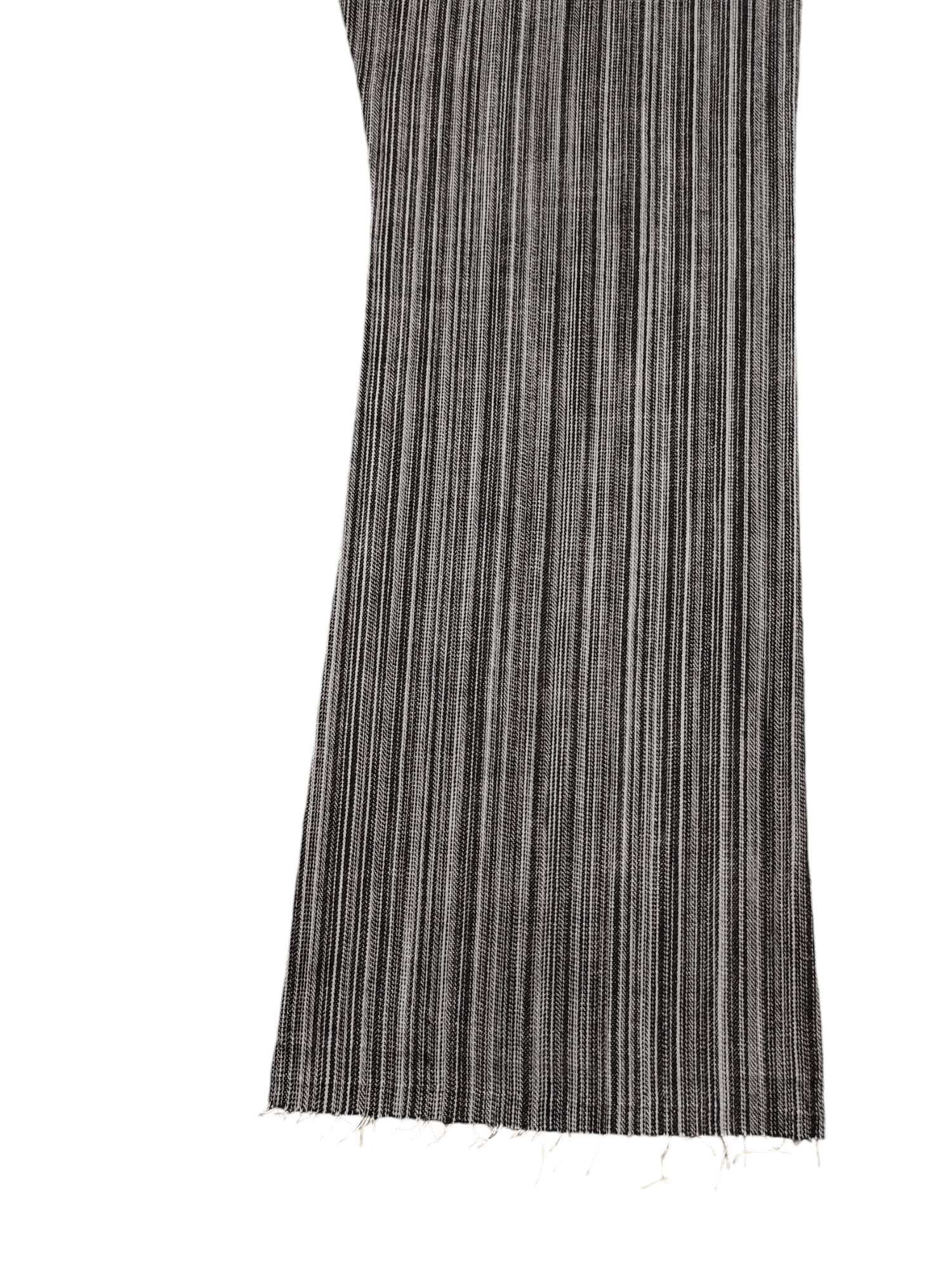 If Six Was Nine Flare Jeans Blue Way Union Made Japan Striped Denim Bootcut Size US 34 / EU 50 - 17 Thumbnail