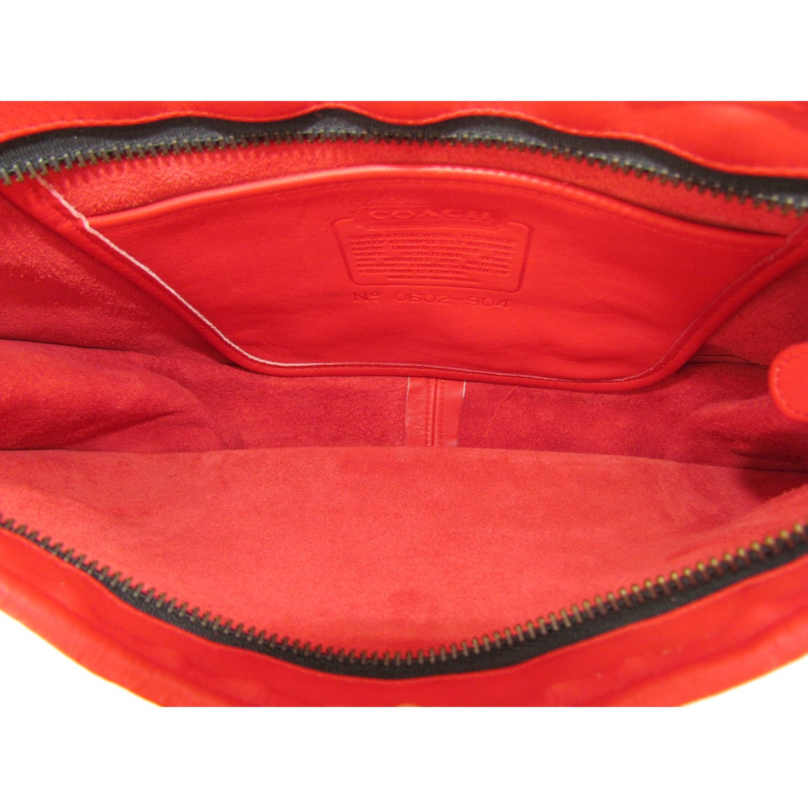 Coach Coach Vintage Red Leather Swinger Bag Size ONE SIZE - 8 Thumbnail