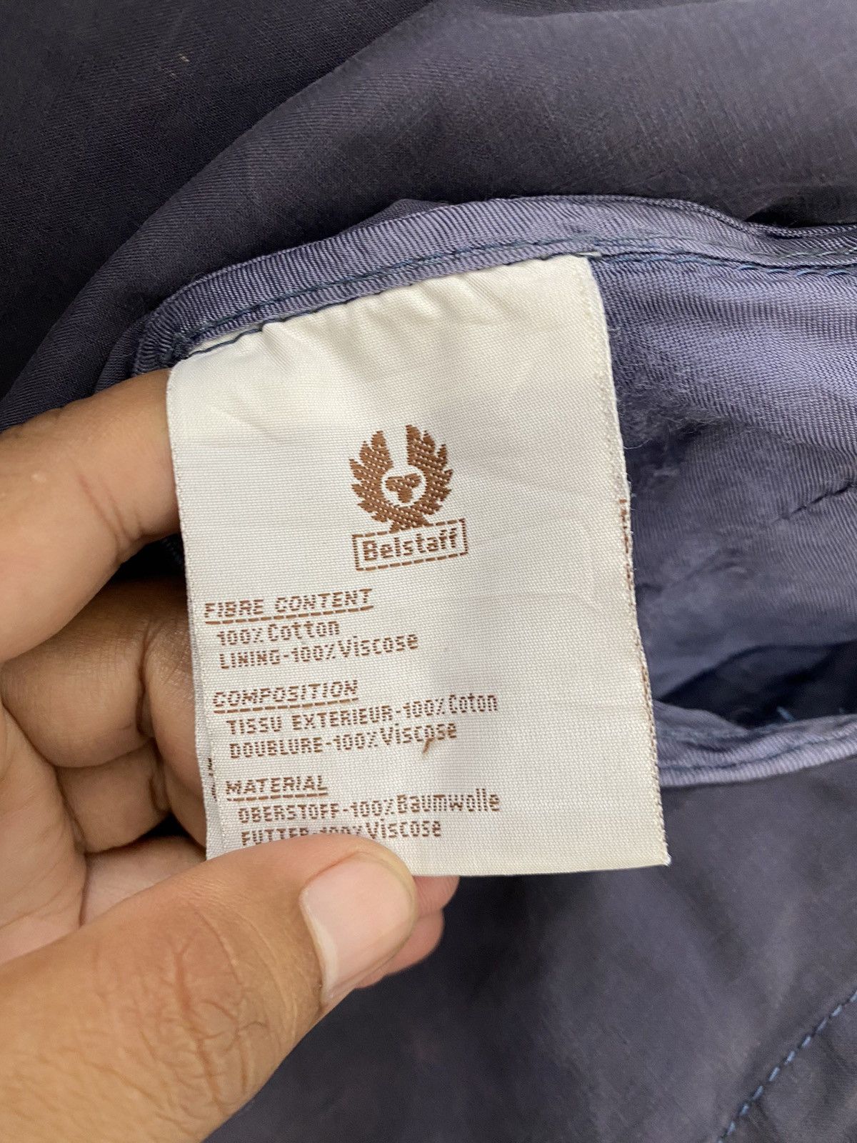 Belstaff CASUAL JACKET SUN DEFECT STYLE BELSTAFF MADE IN ITALY RARE Size US L / EU 52-54 / 3 - 8 Thumbnail