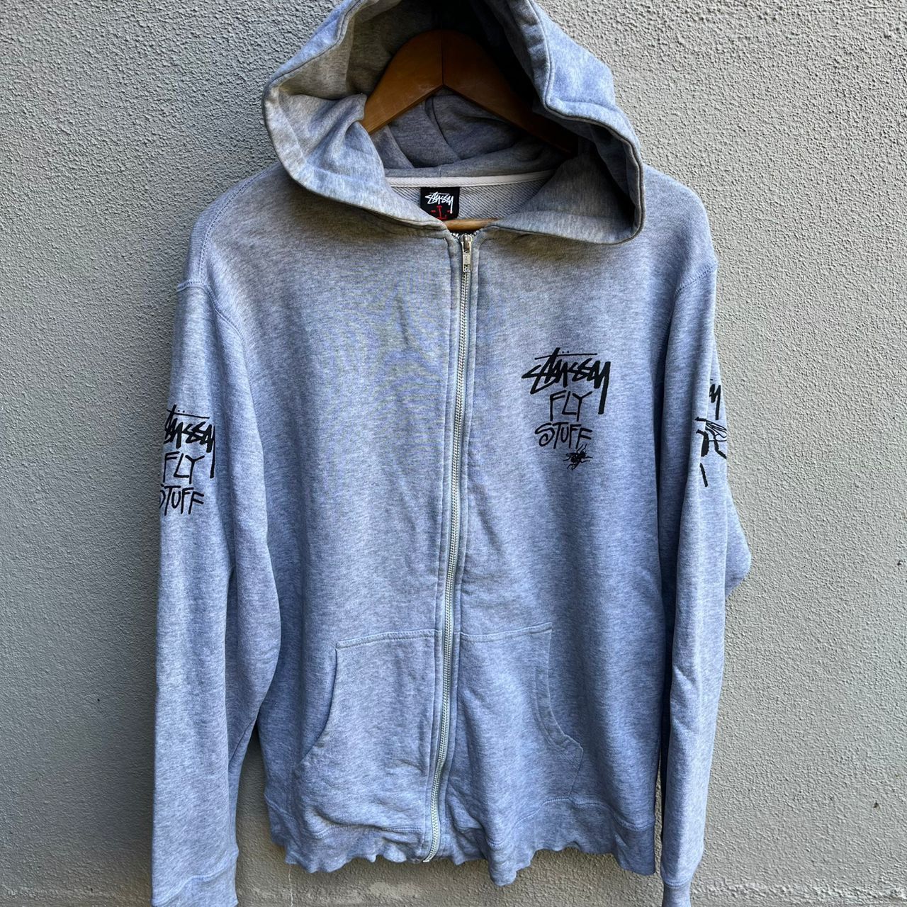 Stussy Vintage STUSSY Fly Stuff hoodie Size US L / EU 52-54 / 3 - 2 Thumbnail