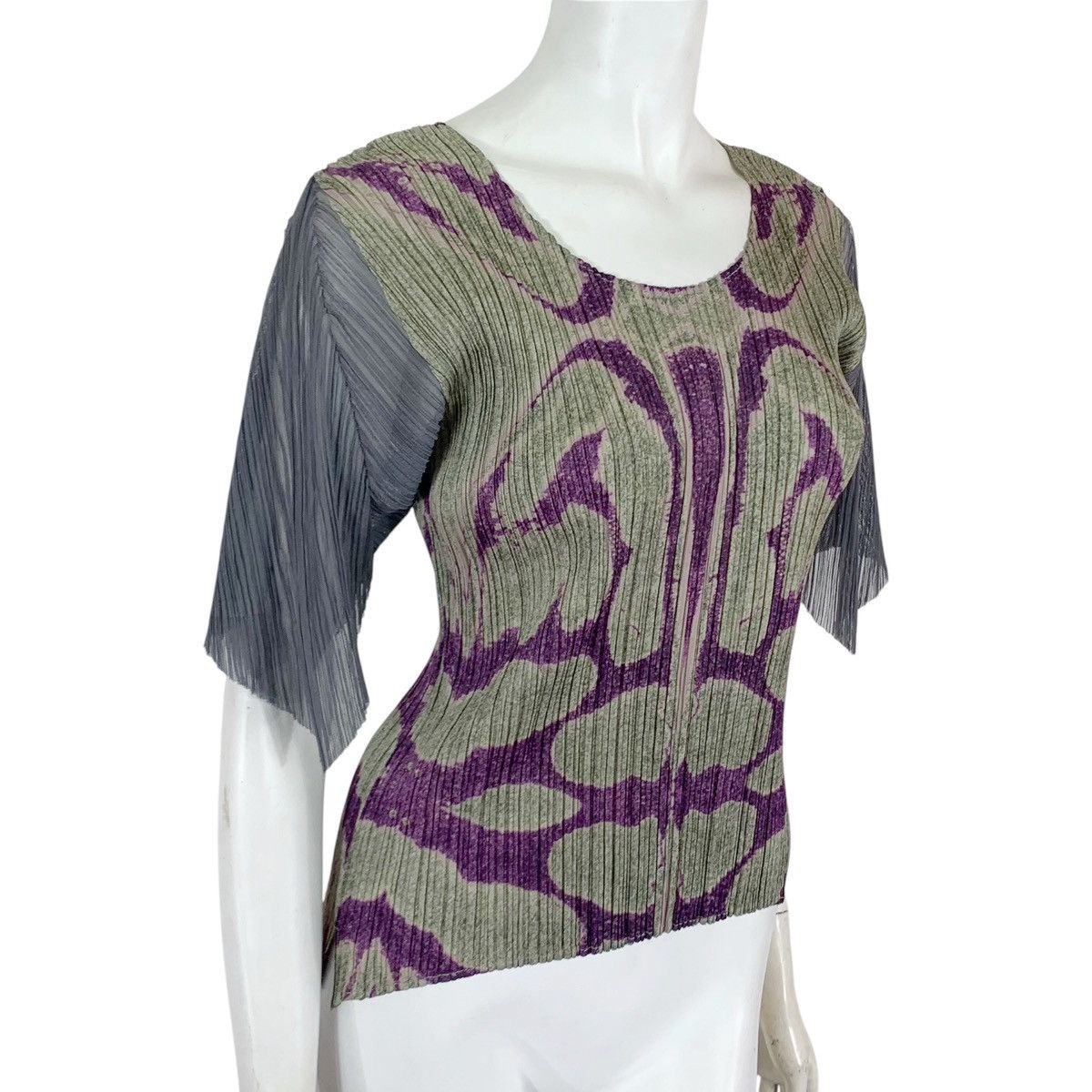 Homme Plisse Issey Miyake × Issey Miyake × Pleats Please Issey Miyake VINTAGE ISSEY MIYAKE PLEATS PLEASE WOMEN DRESS Size S / US 4 / IT 40 - 3 Thumbnail