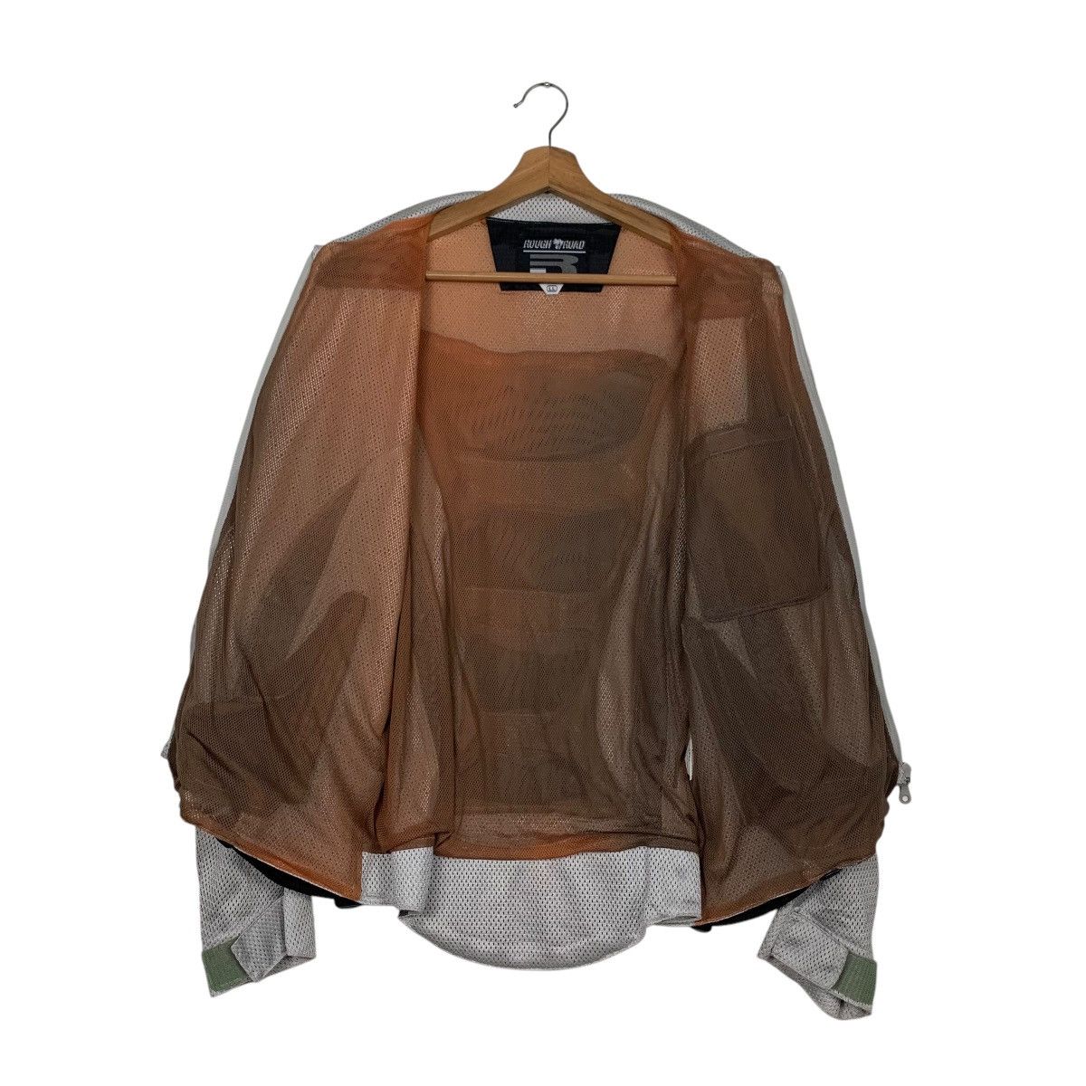 Japanese Brand ROUGH ROAD Mesh Motorcycle Jacket Biker Jacket #2832-C128 Size US L / EU 52-54 / 3 - 12 Thumbnail