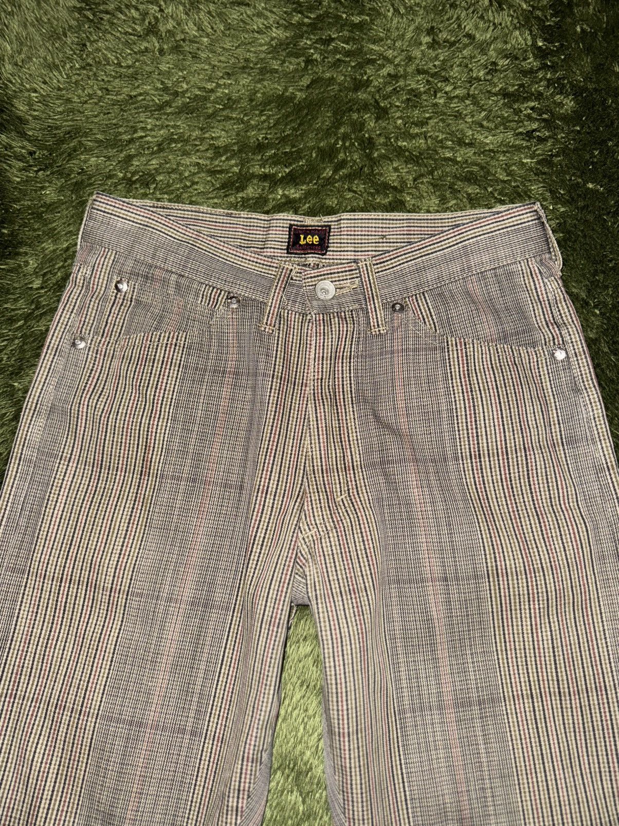 Lee [30X33] 00s LEE Made in Japan Check Cotton Pants Size US 30 / EU 46 - 6 Thumbnail