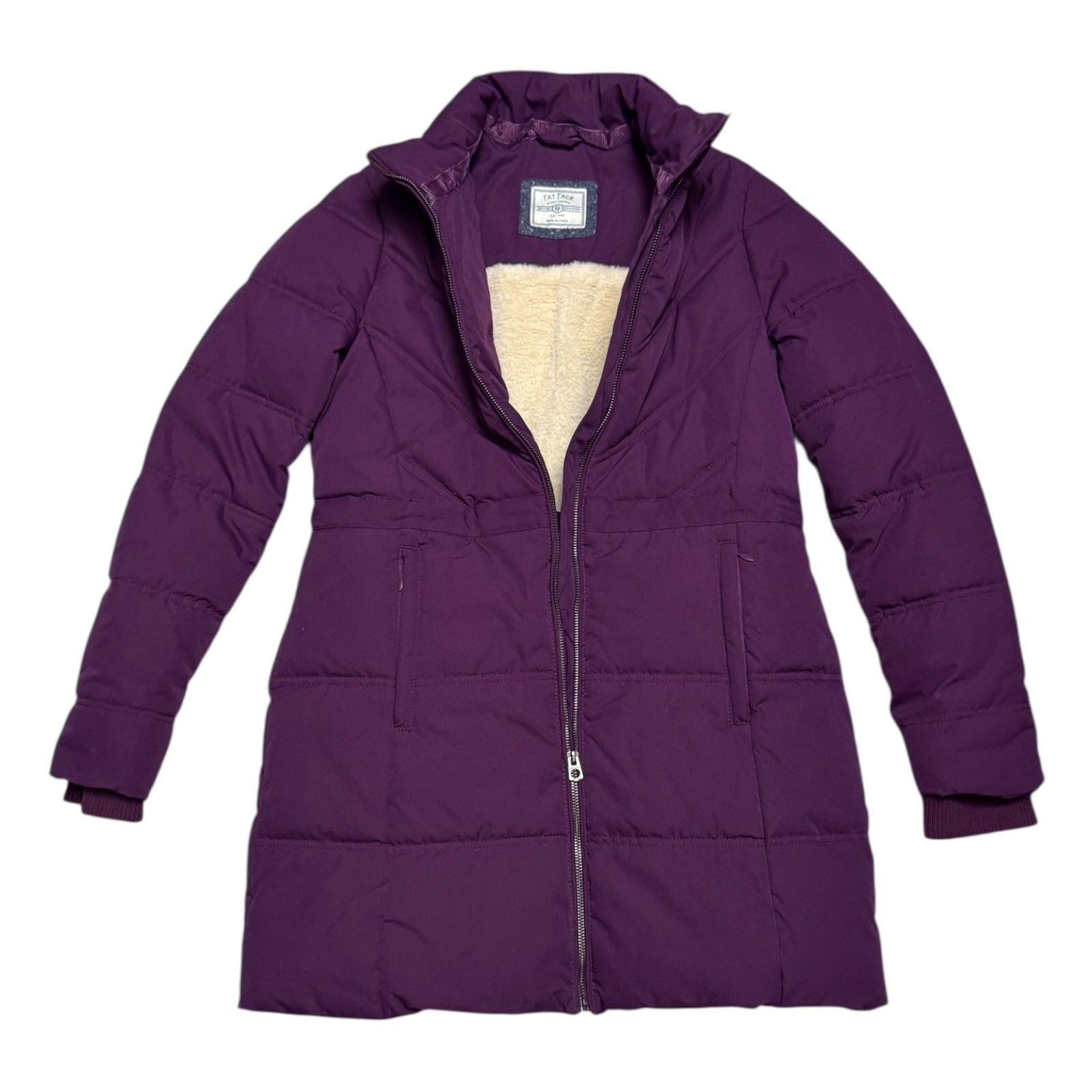 FatFace FAT FACE Designer Fleece Lined RECYCLED FILL Parka Coat XS Size XS / US 0-2 / IT 36-38 - 1 Thumbnail