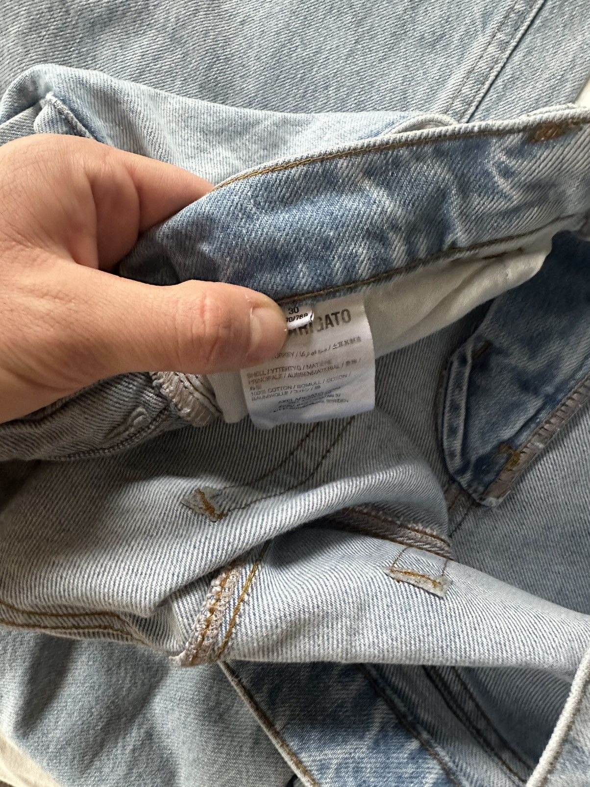 Axel Arigato Alex Arigato Straight Leg Jeans Size US 30 / EU 46 - 6 Thumbnail